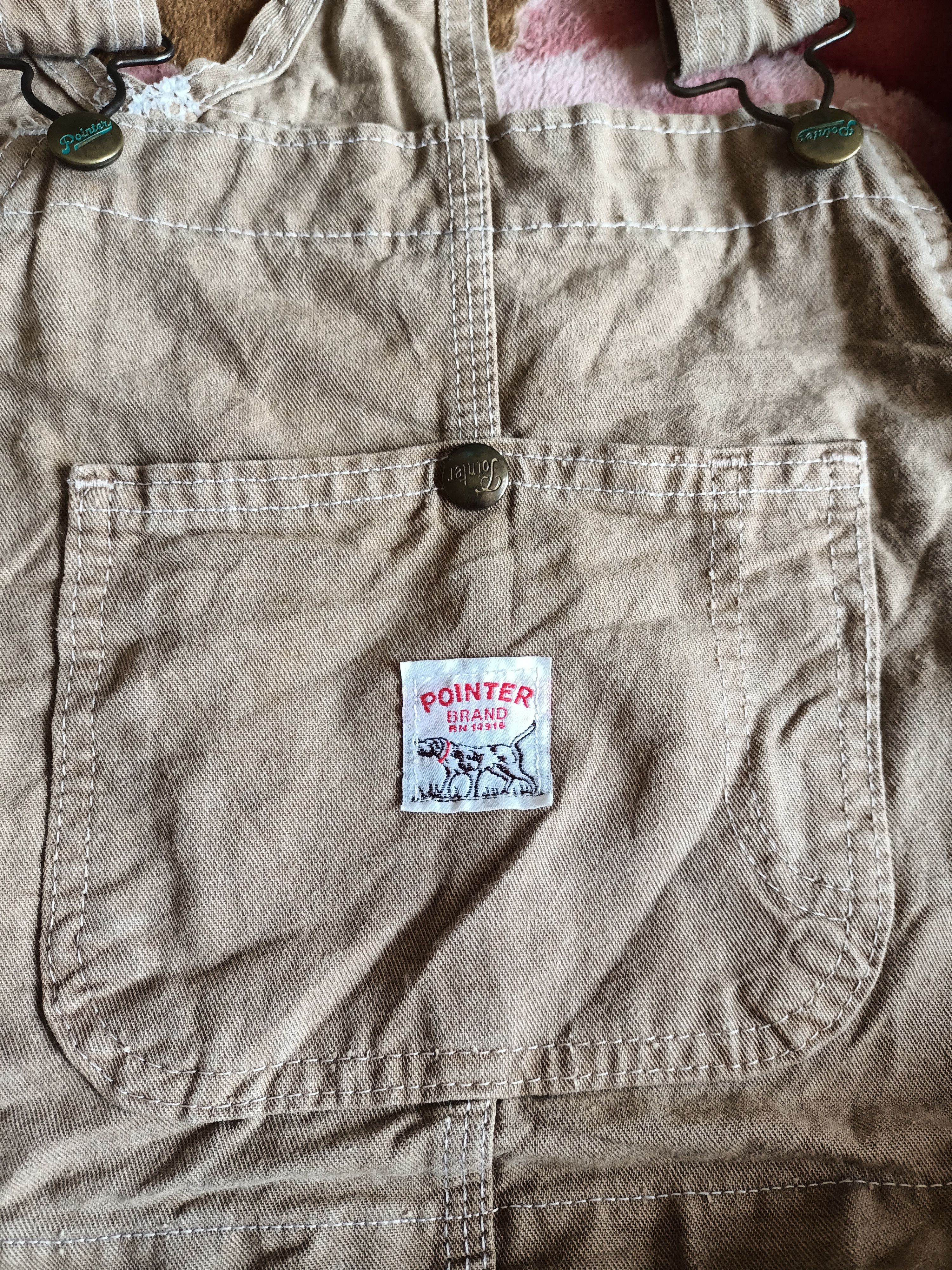 Pointer Vintage Pointer short overall Made in Usa Size US 30 / EU 46 - 3 Thumbnail
