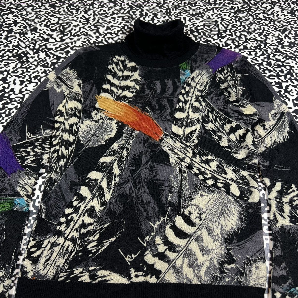 Iceberg Vintage Y2K Iceberg Luxury Abstract Floral Style Sweater 90s Size M / US 6-8 / IT 42-44 - 8 Thumbnail