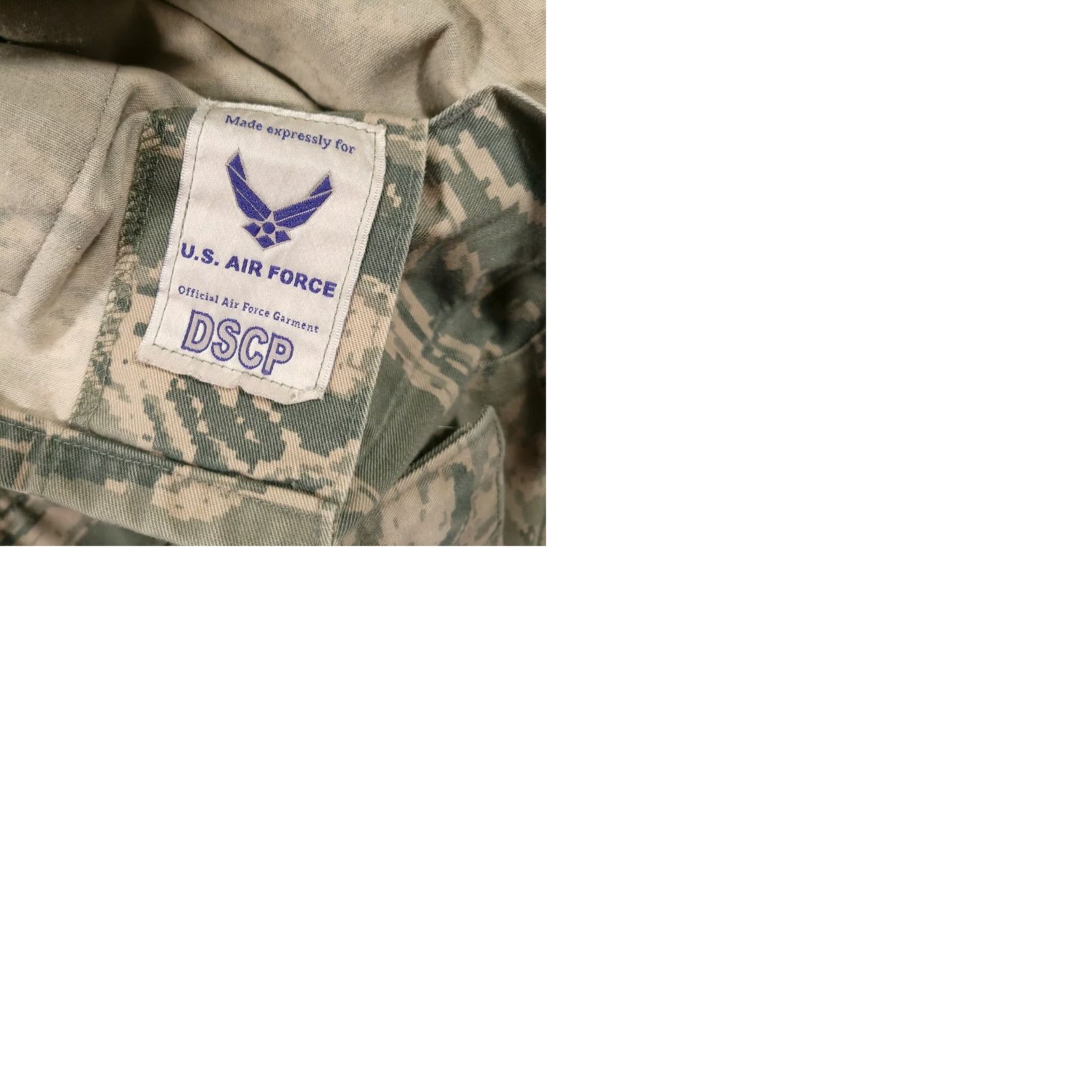 Vintage VINTAGE US Air Force Fatigues Shirt 6S Green Tiger Strip Camo Work Hunting Outdoor Mens Size US S / EU 44-46 / 1 - 9 Thumbnail