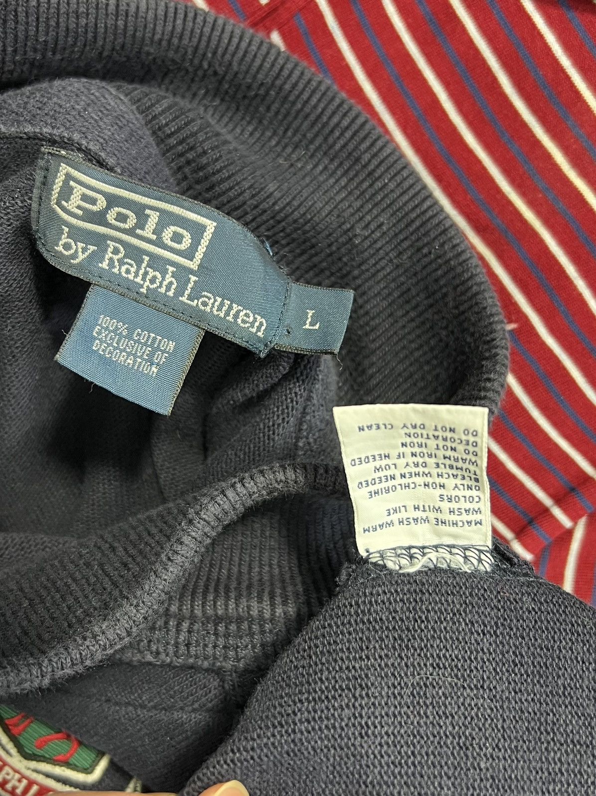 Polo Ralph Lauren BluzPolo Ralph Lauren New York LXVII Vintage 90’s Size US L / EU 52-54 / 3 - 3 Thumbnail