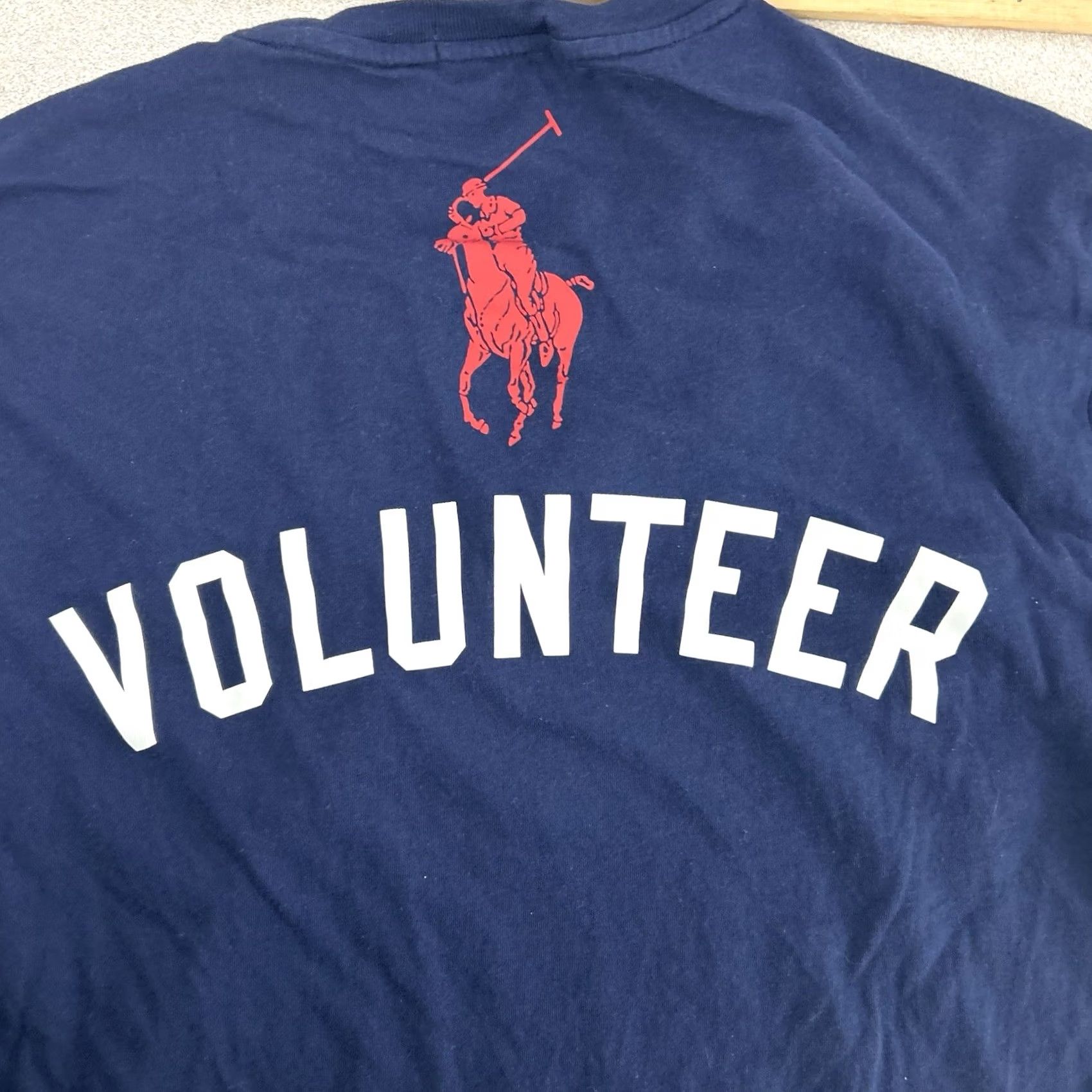 Ralph Lauren Ralph Lauren Polo Shirt Navy Blue Mens L Fits M Volunteer T-Shirt Size US M / EU 48-50 / 2 - 7 Thumbnail