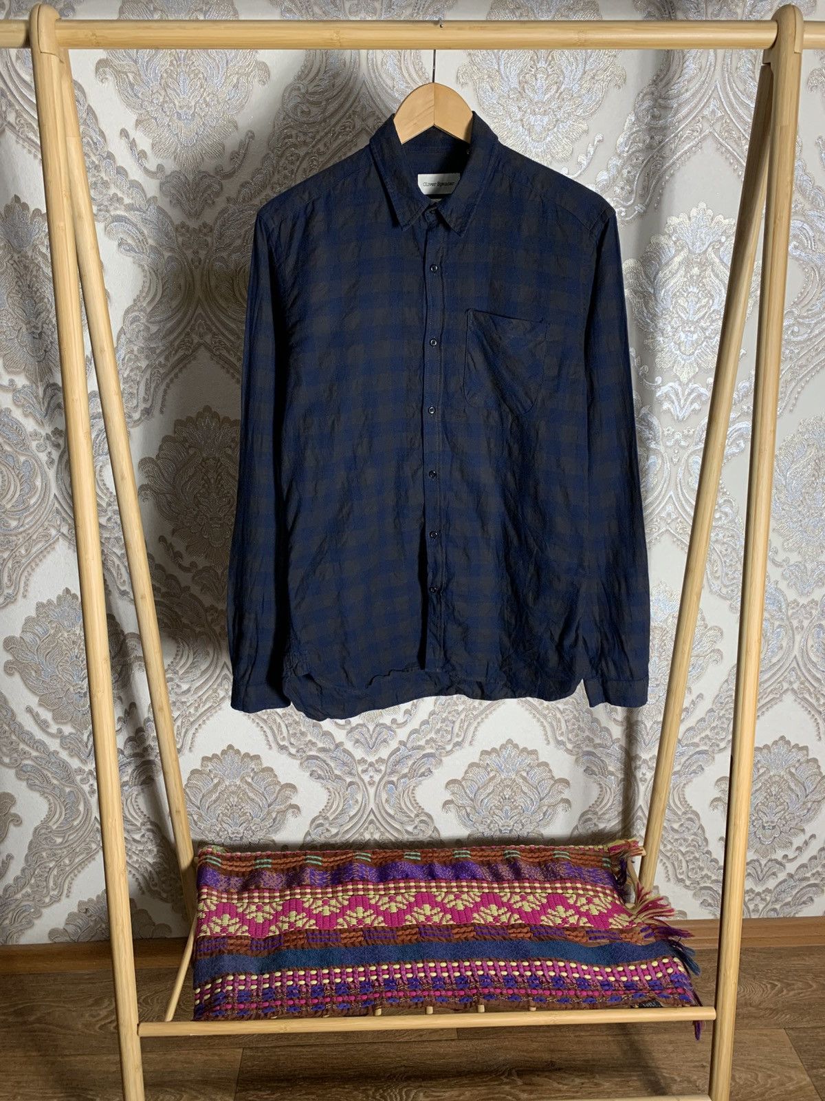 Oliver Spencer VINTAGE OLIVER SPENCER FLANNEL DESIGNER CASUAL SHIRT Y2K 90s Size US M / EU 48-50 / 2 - 1 Thumbnail