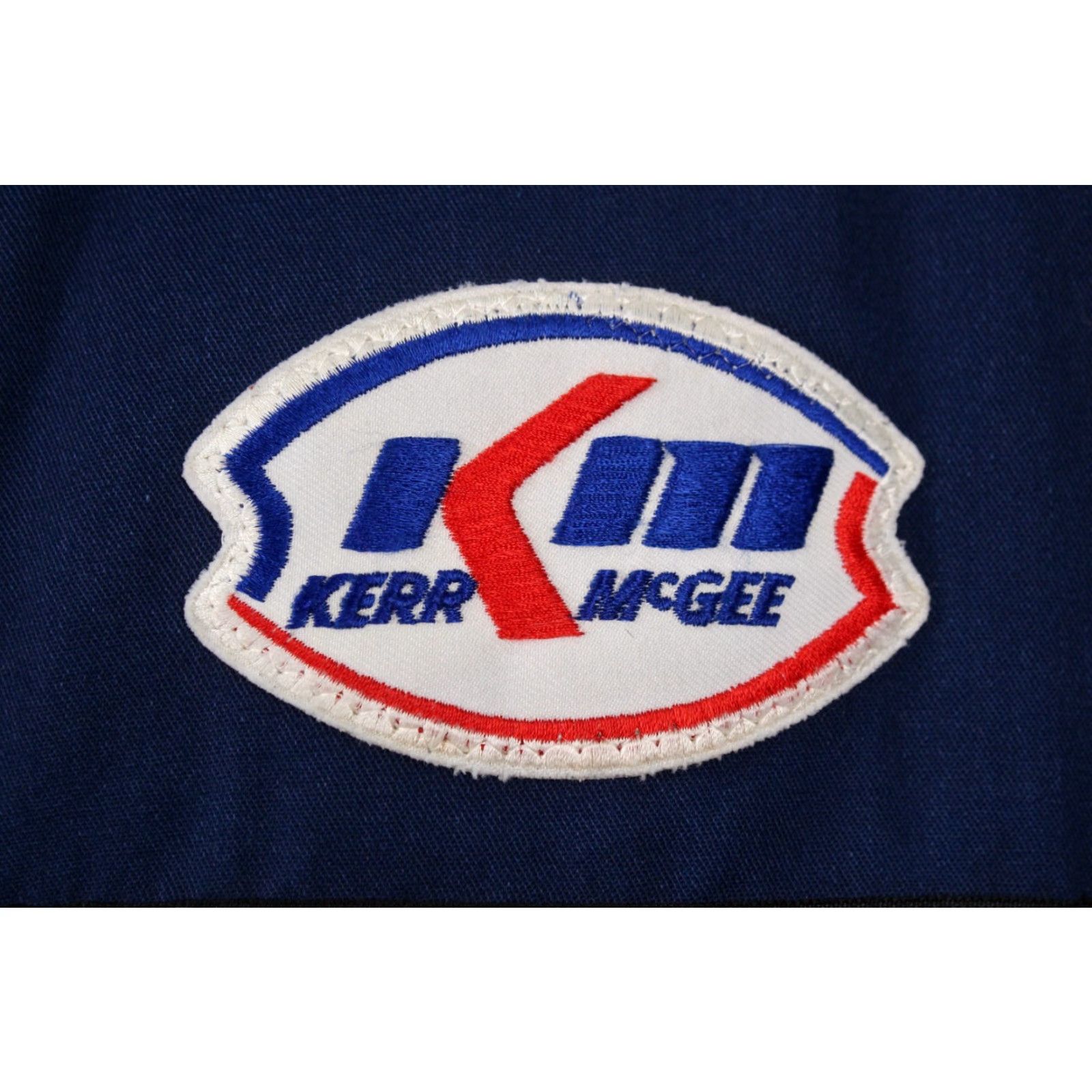 Vintage VINTAGE Kerr & Magee Work Jumpsuit 70s Blue Adult Large 1970s Petroliana Coveralls Mens Size US 40 / EU 56 - 4 Thumbnail
