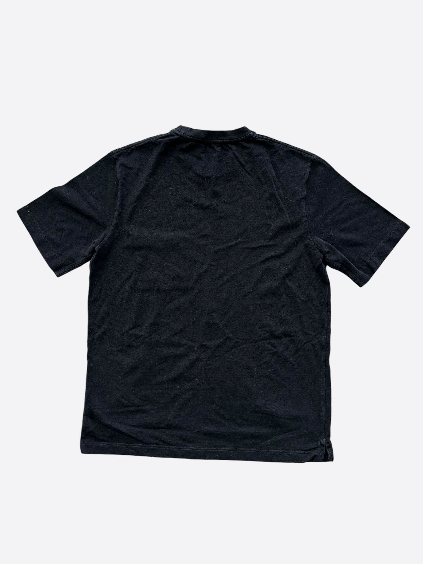 Hermes Hermes Black Embroidered Logo Pocket T-Shirt Size US L / EU 52-54 / 3 - 2 Thumbnail