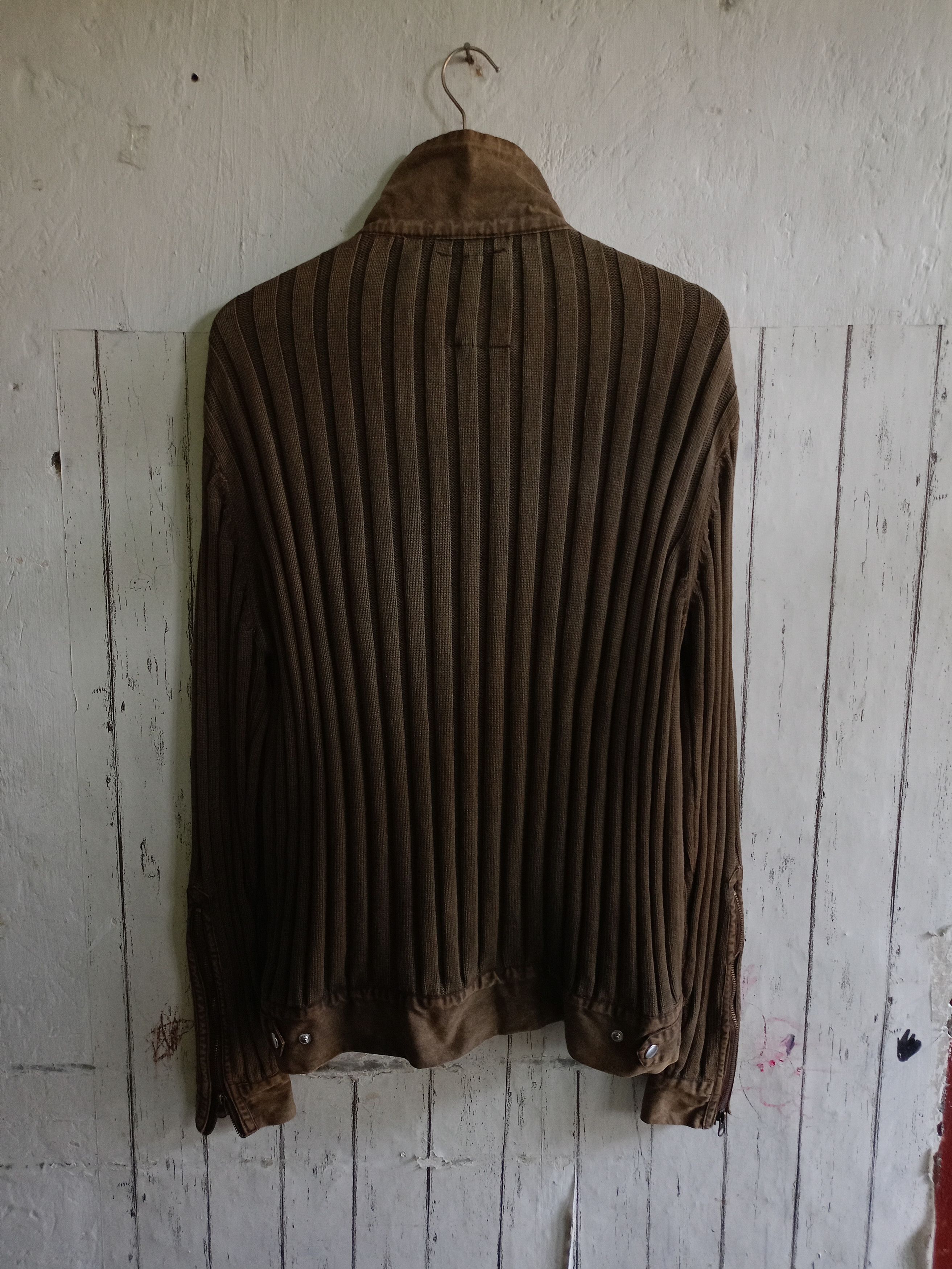 Japanese Brand Duralumin 3D pocket knit Zip sweater,style ifsixwasnine Lgb Size US L / EU 52-54 / 3 - 2 Thumbnail