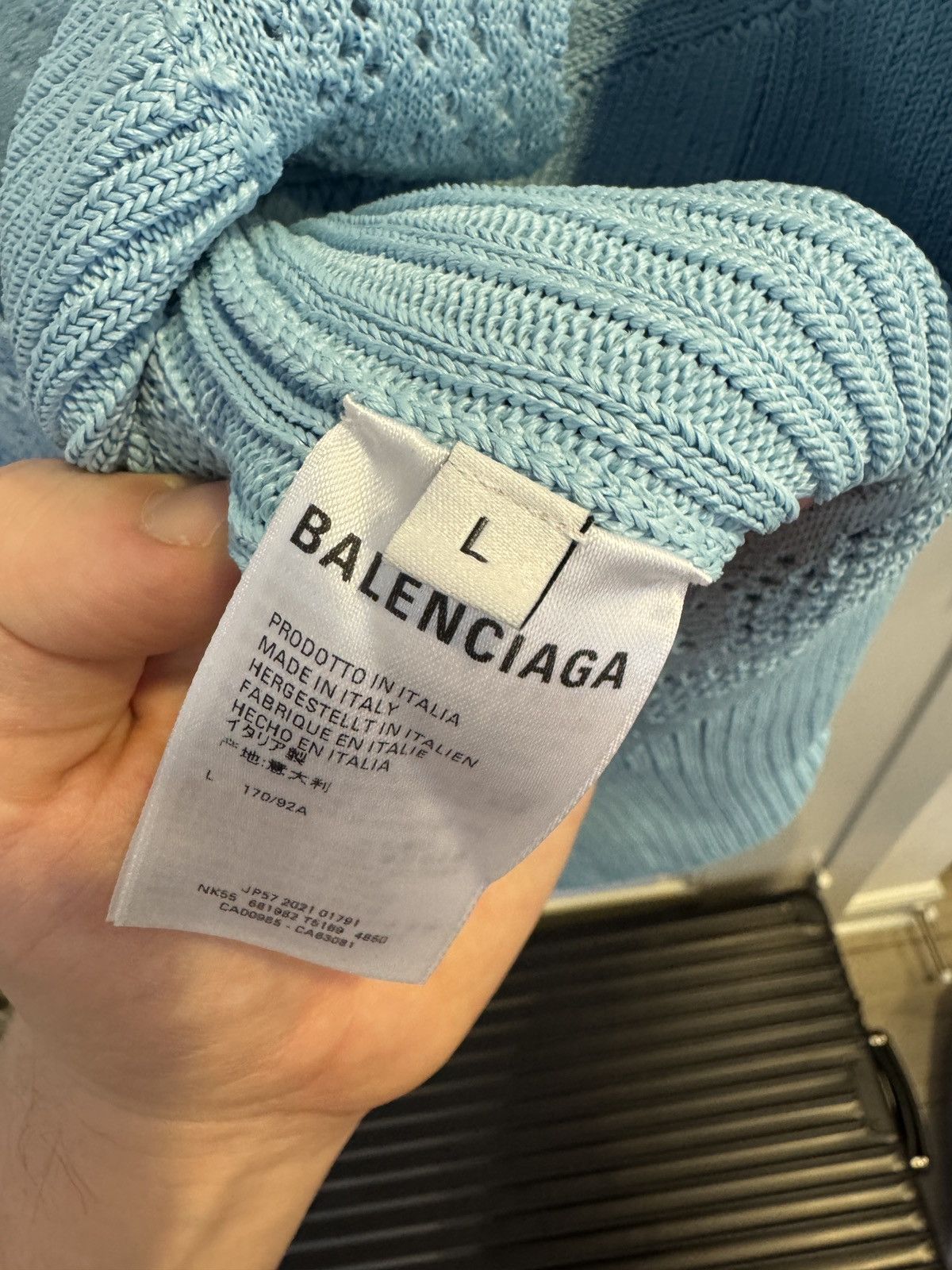 Balenciaga Balenciaga Viscose Top Size L / US 10 / IT 46 - 6 Thumbnail
