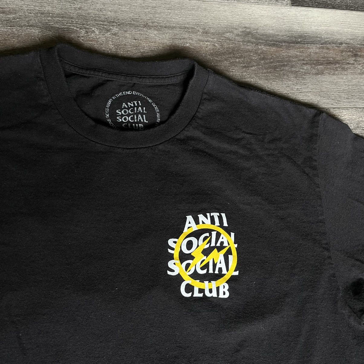 Anti Social Social Club × Fragment Design Anti Social Social Club x Fragment Design 2019 Logo T Shirt Size US L / EU 52-54 / 3 - 4 Thumbnail