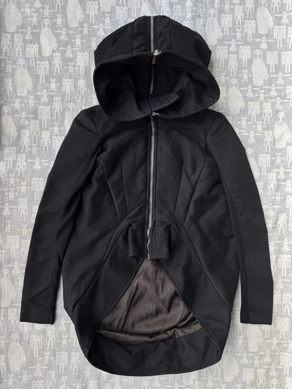 Rick Owens Rick Owens AW07 Exploder Hooded Jacket Size S / US 4 / IT 40 - 1 Thumbnail