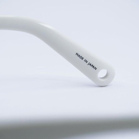 Jacquemus Jacquemus SALON JAC/62 C3 Sunglasses White Rectangle Frame Size ONE SIZE - 9 Thumbnail