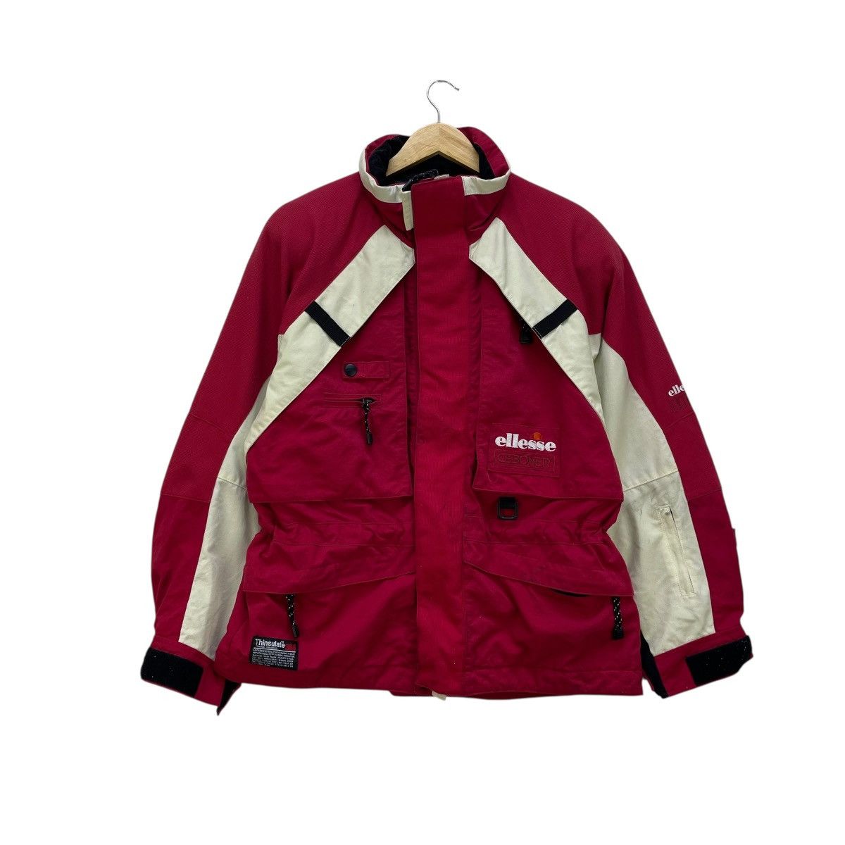 Ellesse 💥Vintage Ellesse Cenoner Ski Two Tone Thinsulate Jacket Size US M / EU 48-50 / 2 - 1 Thumbnail