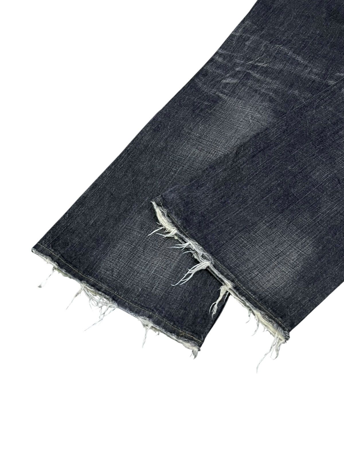 Levi's Vintage Clothing Levi's Vintage 517 FLARE Japan Black Clawmark Distressed Size US 32 / EU 48 - 5 Thumbnail