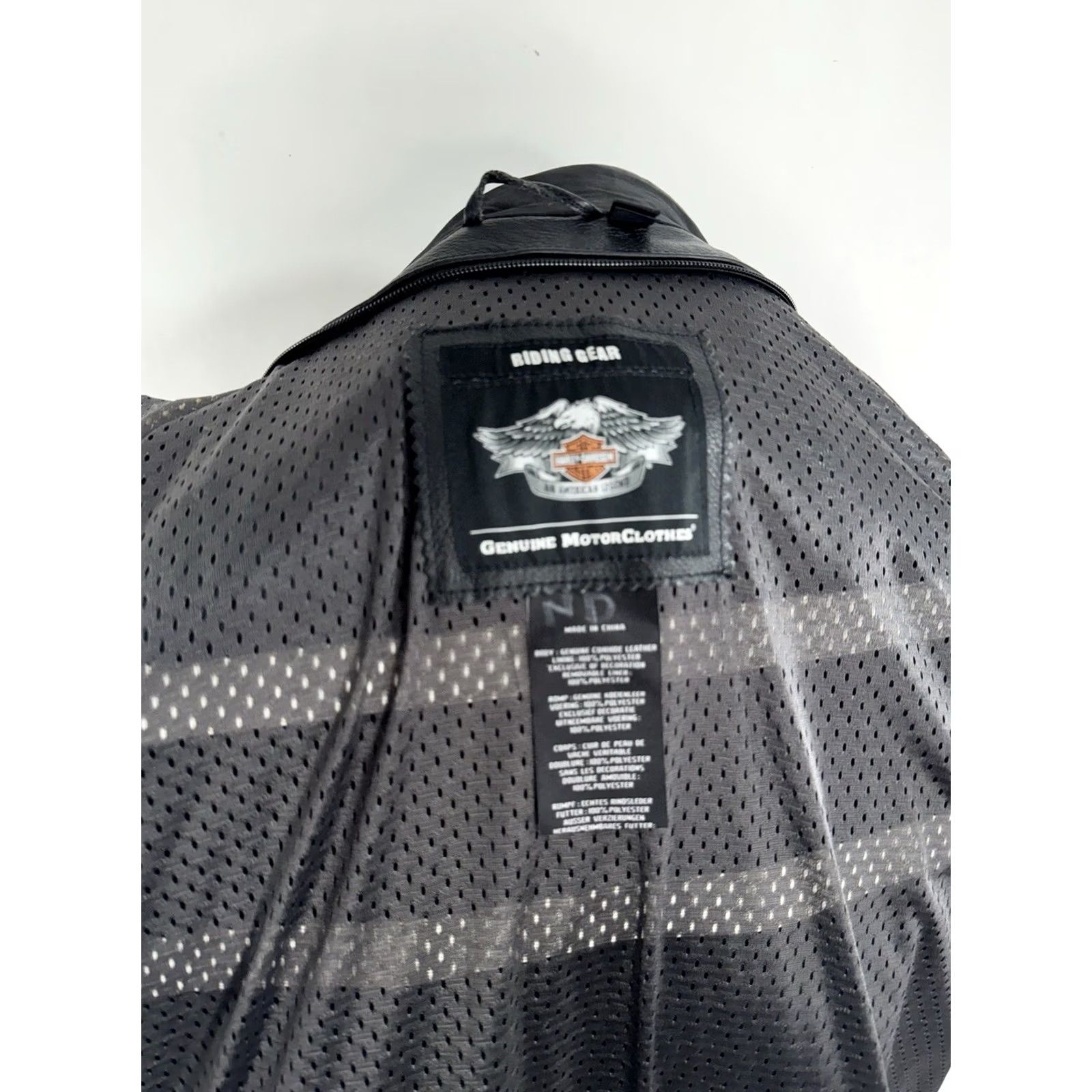 Harley Davidson Harley-Davidson Heavy Leather - Willie G Skull Mens 2XL Jacket_Biker_Motorcycle Black Leather Jacket Mens 2XL Harley-Davidson Willie G. Size US XXL / EU 58 / 5 - 6 Thumbnail