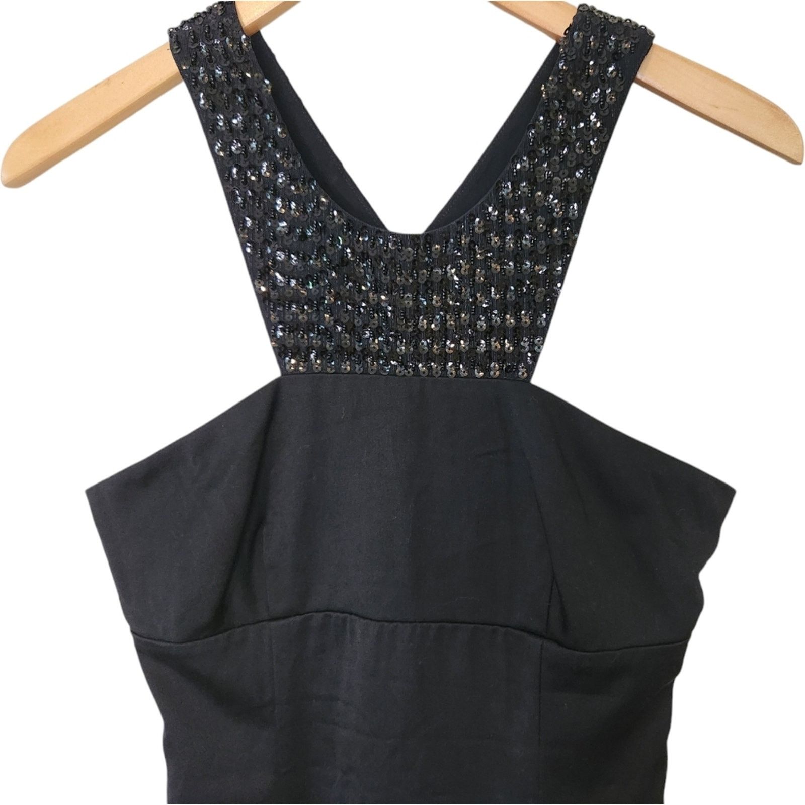 Armani Exchange NWT Armani Exchange Y2K Mini High Neck beaded dress 4 Size S / US 4 / IT 40 - 2 Thumbnail