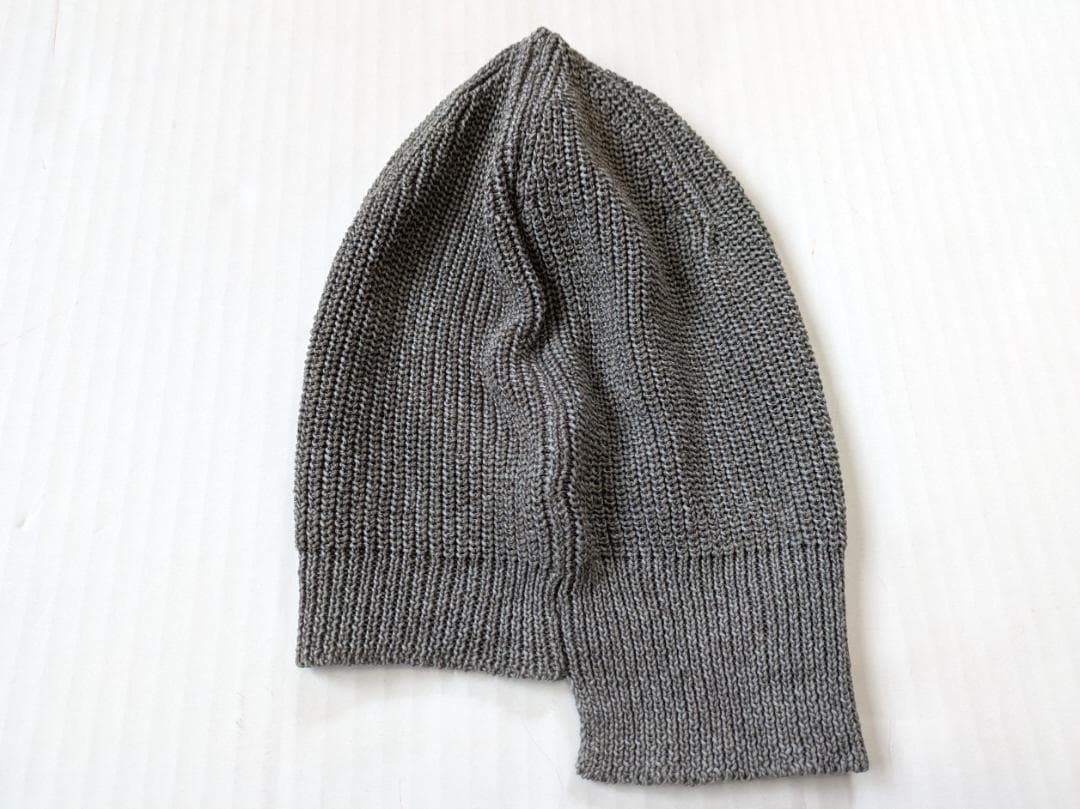 The Viridi-anne 7G-Paper Mix Knit Beanie Hat - Grey Size ONE SIZE - 4 Thumbnail