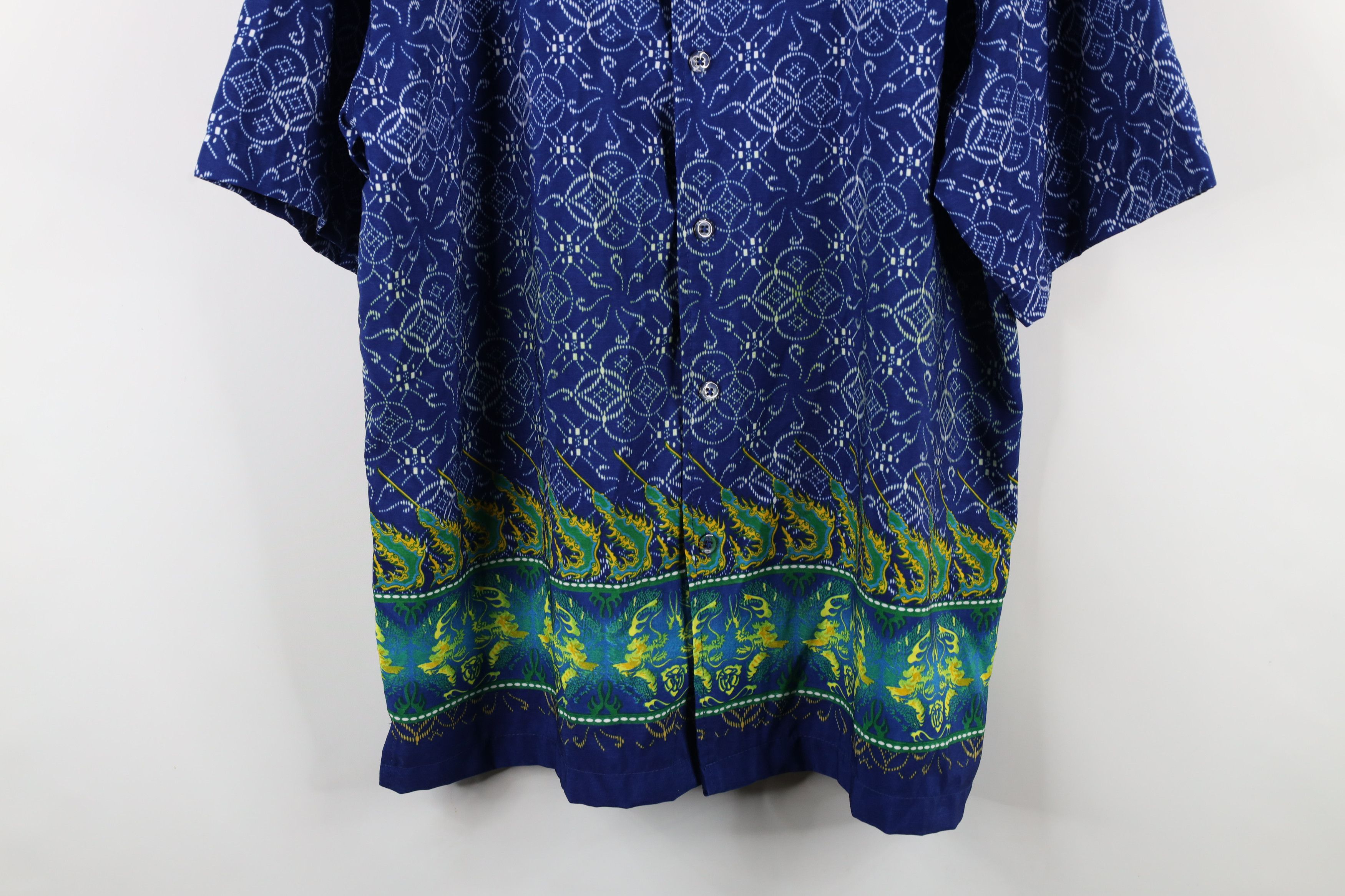 Vintage Vintage 90s Y2K Streetwear Fire Poker Casino Button Shirt Size US L / EU 52-54 / 3 - 3 Thumbnail