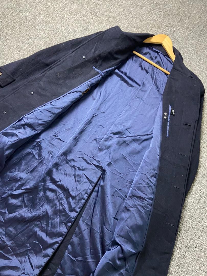 DAKS Daks London Hidden Button Long Coat (188) Size US M / EU 48-50 / 2 - 6 Thumbnail