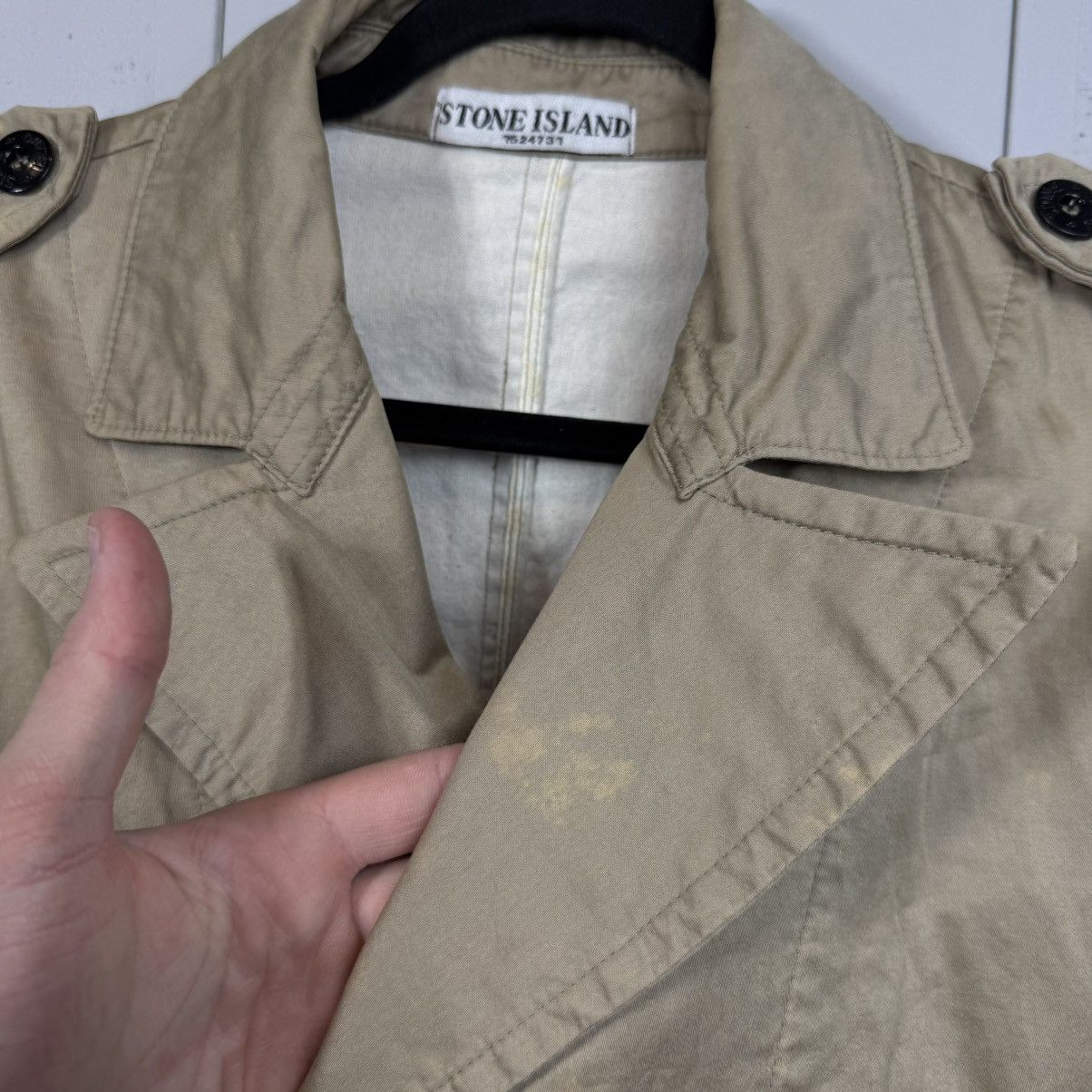 Stone Island Stone Island Vintage Coat Jacket Size US L / EU 52-54 / 3 - 4 Thumbnail