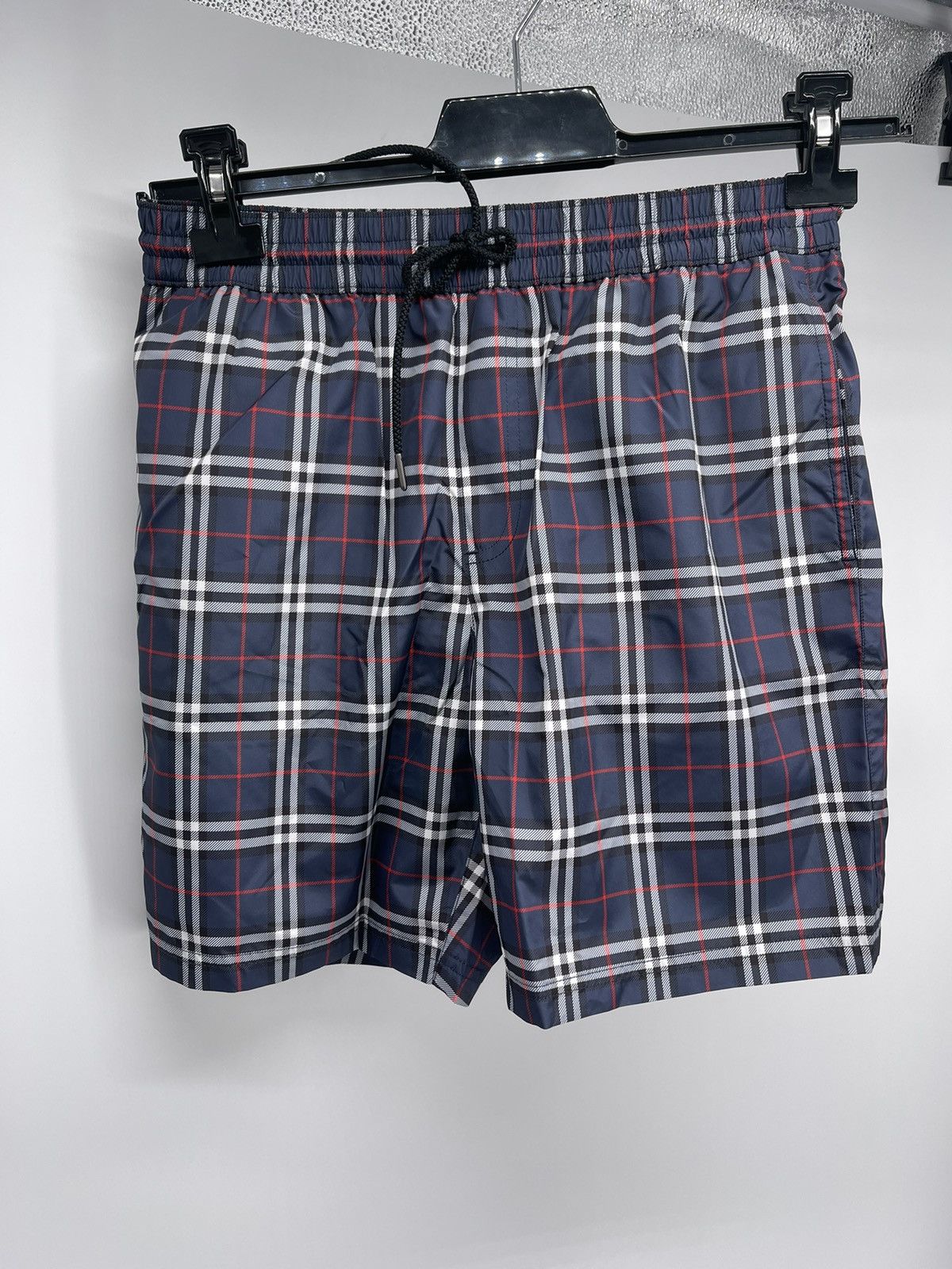 image of Burberry Swim Shorts Size S in Blue, Men's