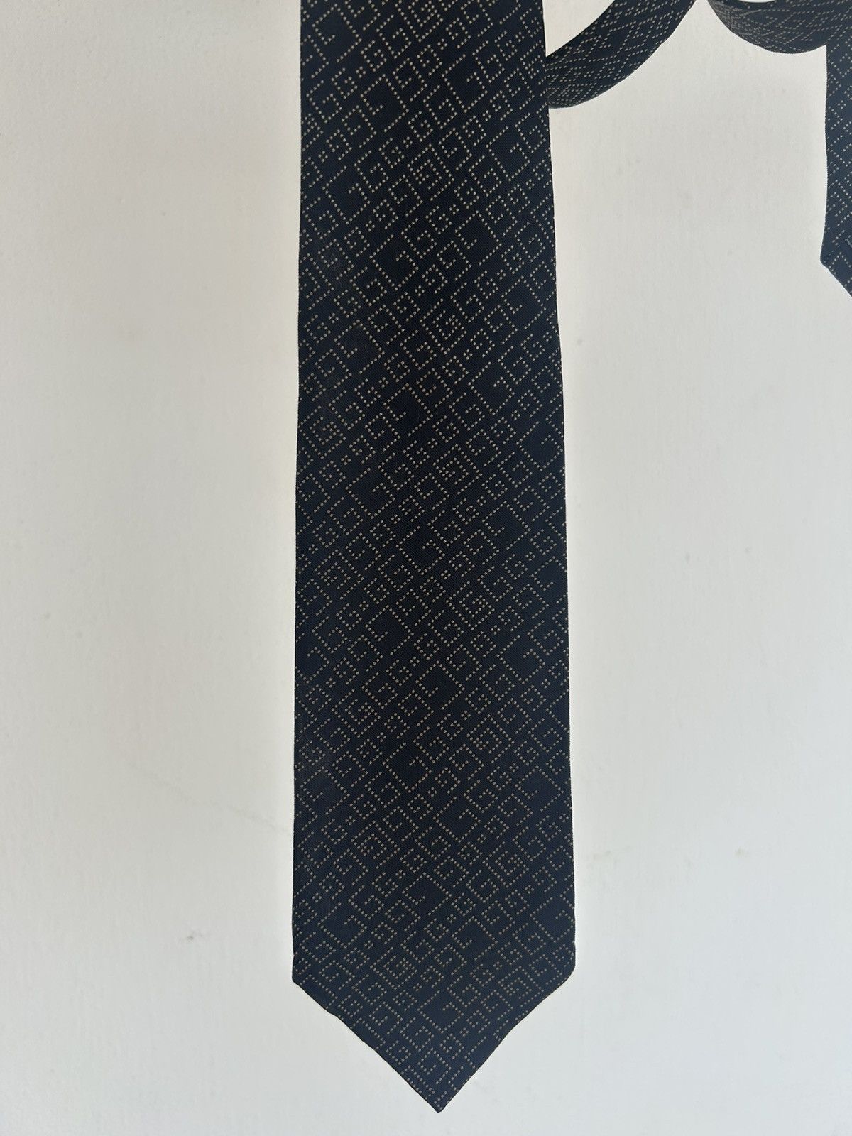 Gucci Gucci Vintage Tie Black G Monogram Size ONE SIZE - 4 Thumbnail