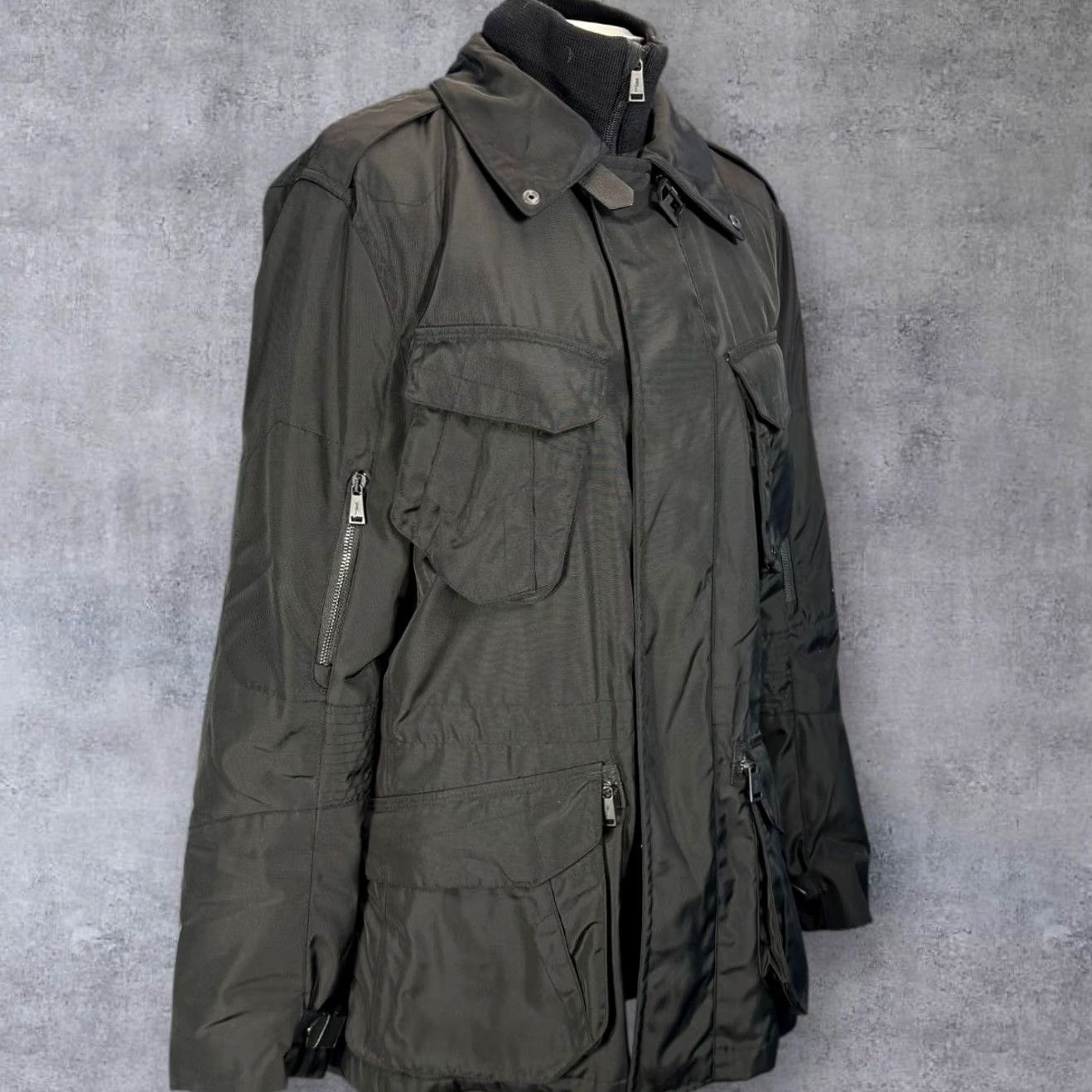Zadig & Voltaire Ralph Lauren Black Label Mens Utility Coat Jacket Black Small Outdoor Size S / US 4 / IT 40 - 7 Thumbnail