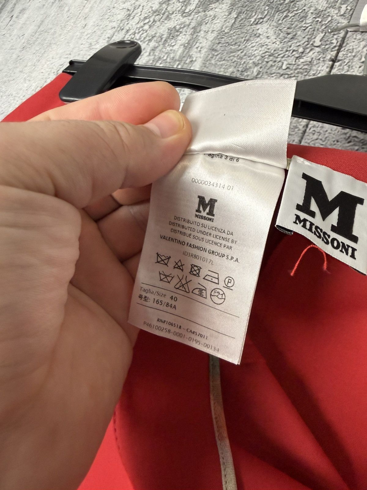 Missoni Missoni Red Stretch Trouser Pants Cotton & Polyamide Bland Size 27" / US 4 / IT 40 - 11 Thumbnail