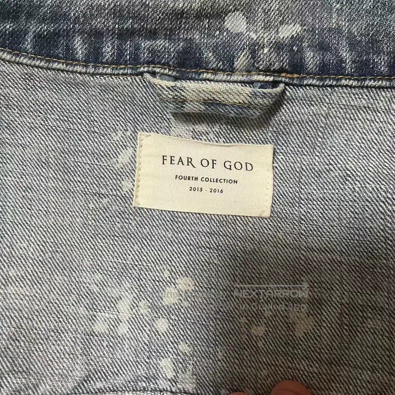 Fear of God Fear of God Blue Cow Jacket Size US XL / EU 56 / 4 - 5 Thumbnail