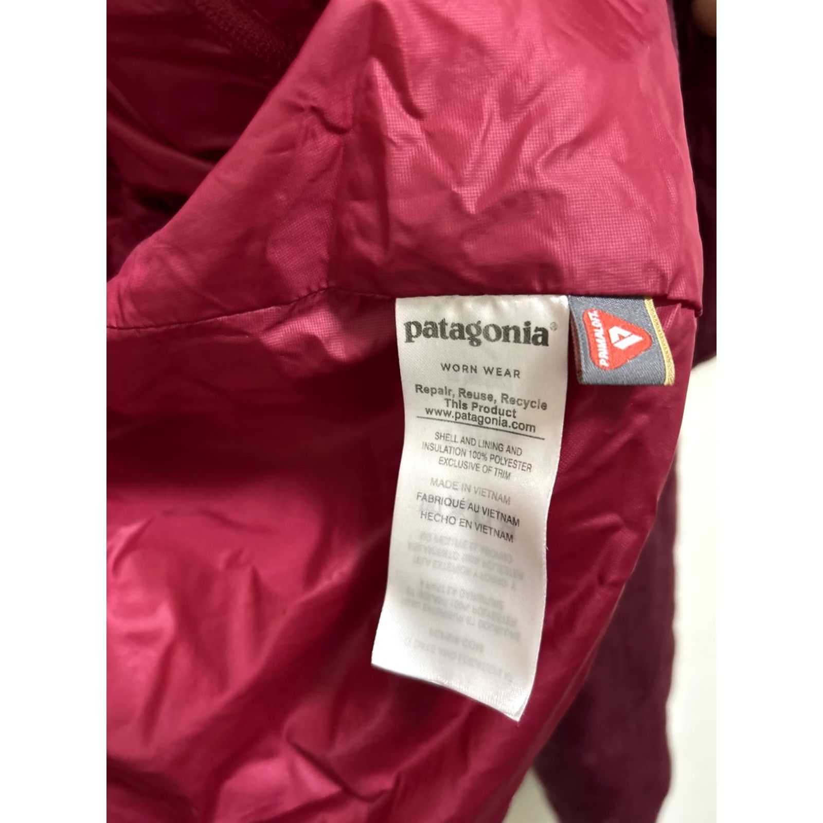 Patagonia Patagonia Nano Puff Primaloft Insulated Jacket Womens XS Pink Full Zip Size XS / US 0-2 / IT 36-38 - 7 Thumbnail