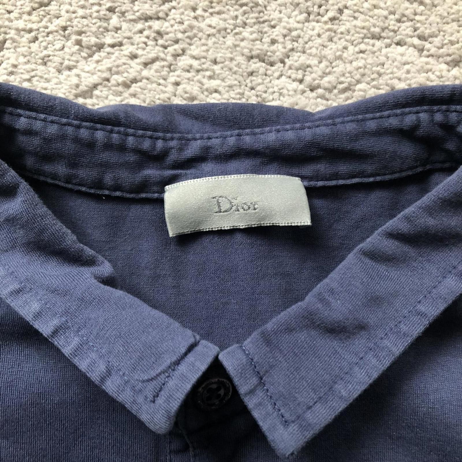 Dior Dior Homme Bee Polo Shirt Size US M / EU 48-50 / 2 - 3 Thumbnail
