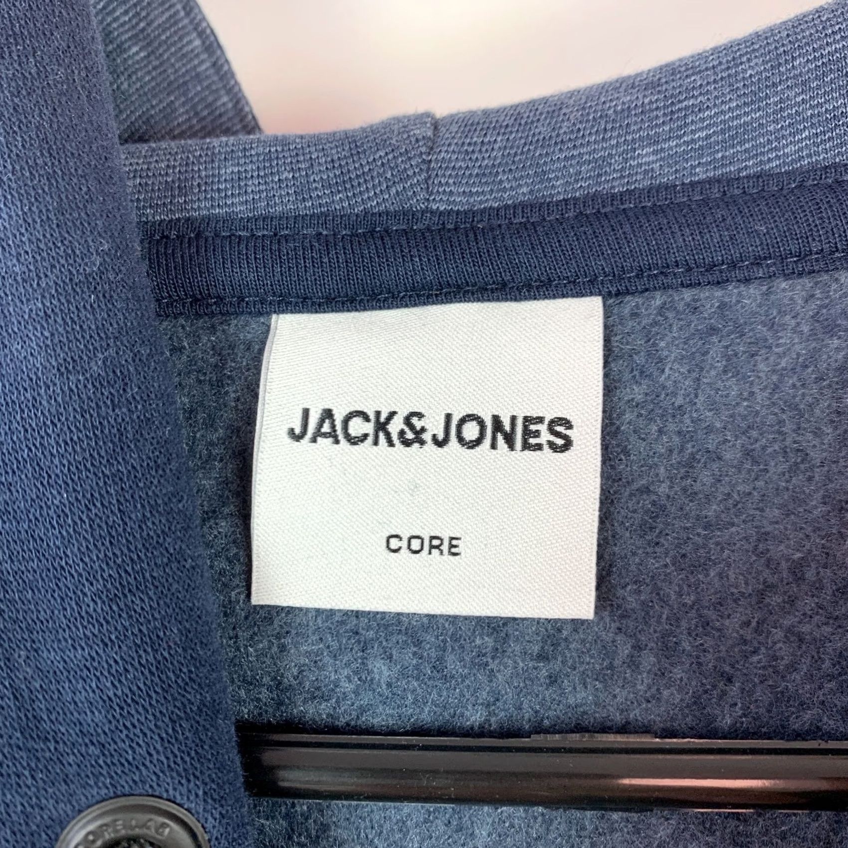 Jack & Jones VINTAGE Jack & Jones Logo Core Hoody Sweatshirt Navy Blue Mens Large Size US L / EU 52-54 / 3 - 7 Thumbnail