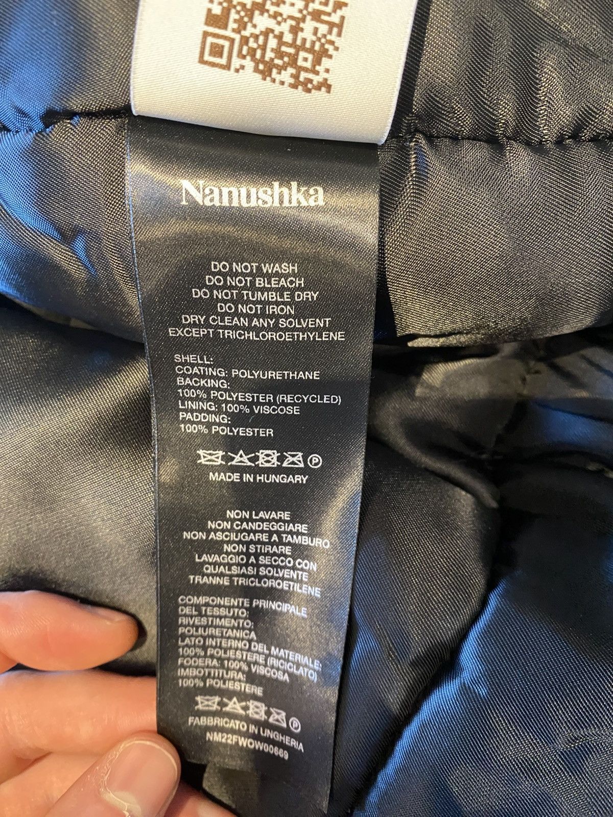 Nanushka Nanushka Vegan Leather Bomber Jacket Size US M / EU 48-50 / 2 - 7 Thumbnail
