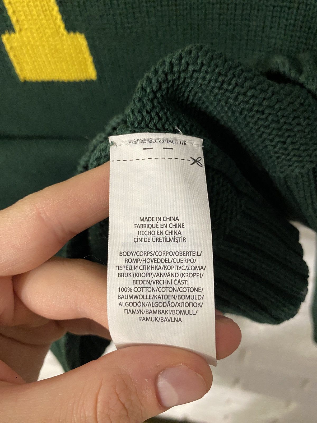 Polo Ralph Lauren Sweater Polo Ralph Lauren stretch knit top big P dark green Size S / US 4 / IT 40 - 4 Thumbnail
