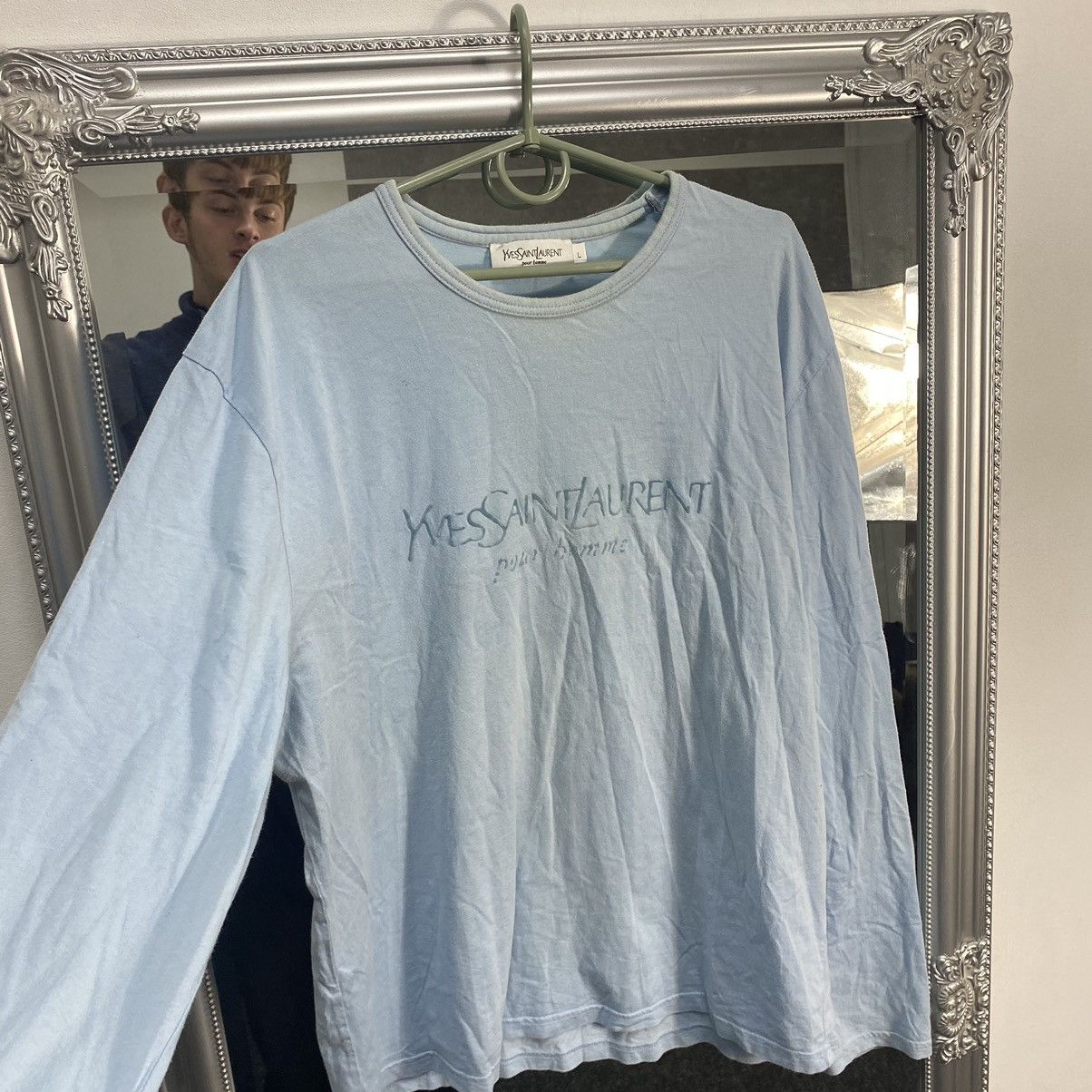 Yves Saint Laurent YSL Yves Saint Laurent Long Sleeve Size US L / EU 52-54 / 3 - 3 Thumbnail