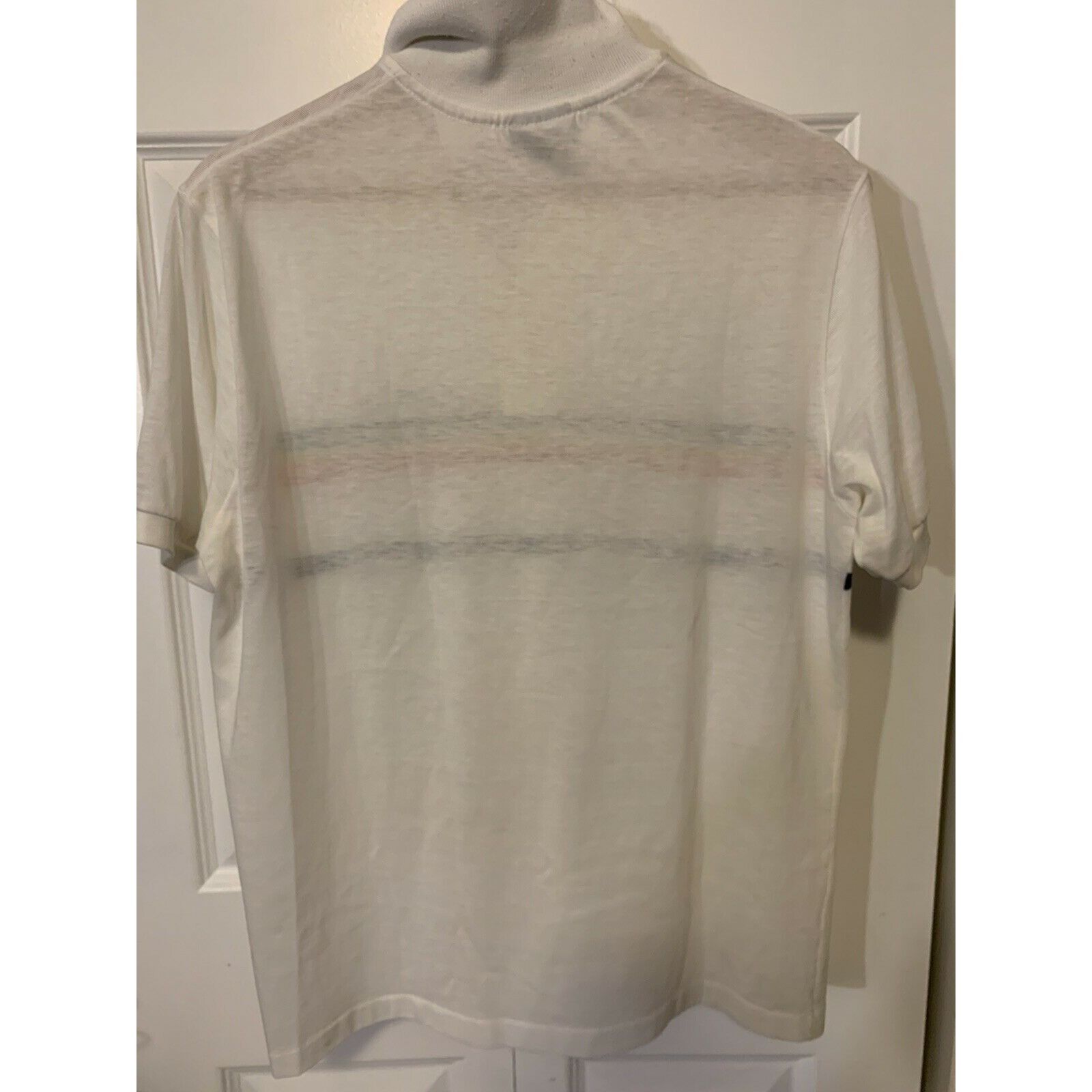 Vintage vintage 1980s rainbow polo t shirt Men’s Sz L Screen Mates Size US L / EU 52-54 / 3 - 9 Thumbnail