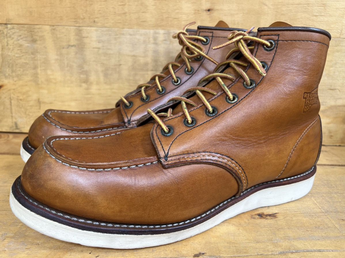 Red Wing Red Wing 6-Inch Classic Moc 875 Oro Legacy Leather Boot Size US 12 / EU 45 - 4 Thumbnail
