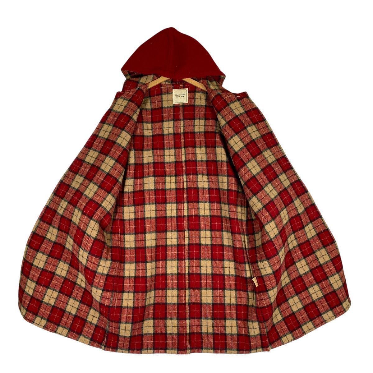 Mademoiselle Non Non Vintage Mademoiselle Non Non Hoodie Duffler Coat Size US L / EU 52-54 / 3 - 5 Thumbnail