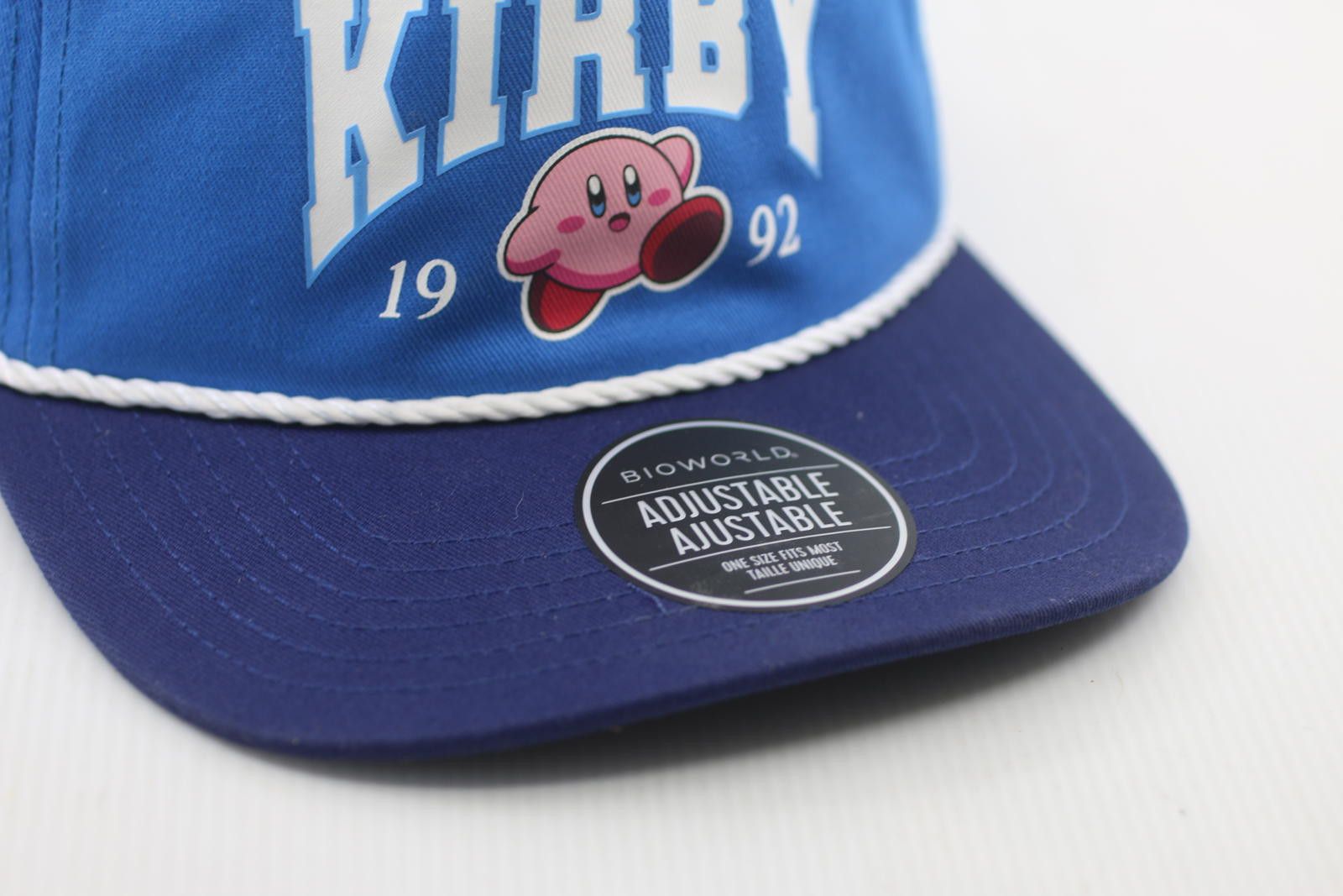 Other Nintendo Kirby 1992 Adjustable Snapback Cap – Bioworld Blue Size ONE SIZE - 3 Thumbnail