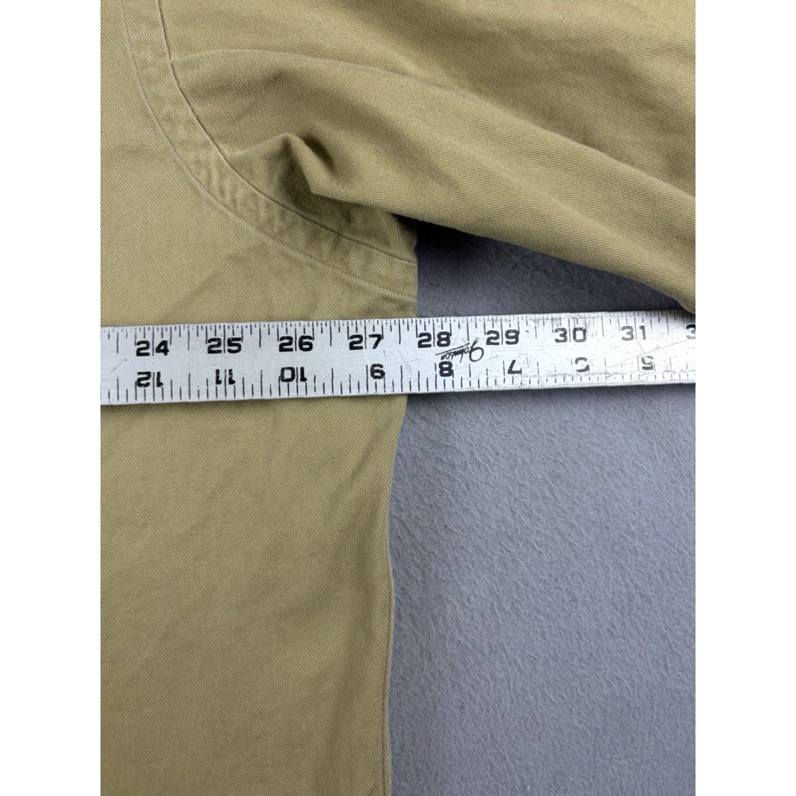Polo Ralph Lauren VINTAGE Polo Ralph Lauren Shirt Large Brown 90s Button-Down Crest Logo Men L Size US L / EU 52-54 / 3 - 6 Thumbnail