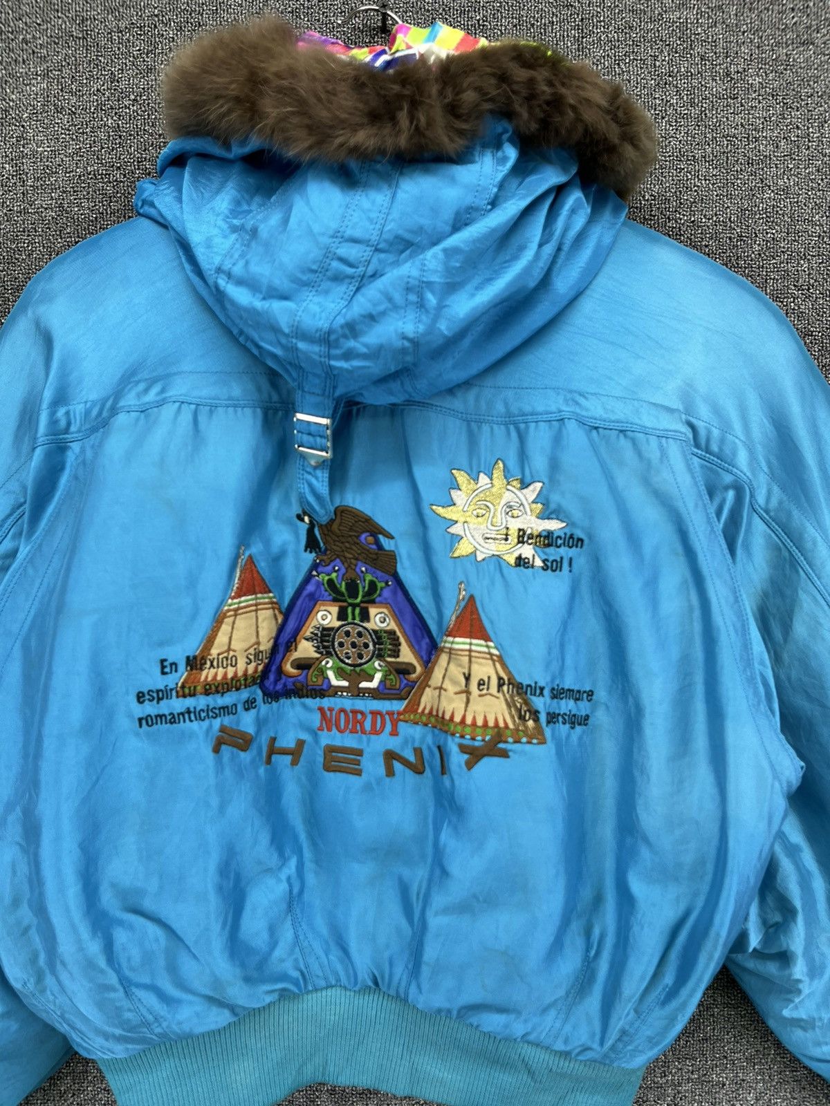 Japanese Brand Vintage Phenix Rare Backhit Fur Hoodie Ski Jacket Size M / US 6-8 / IT 42-44 - 5 Thumbnail