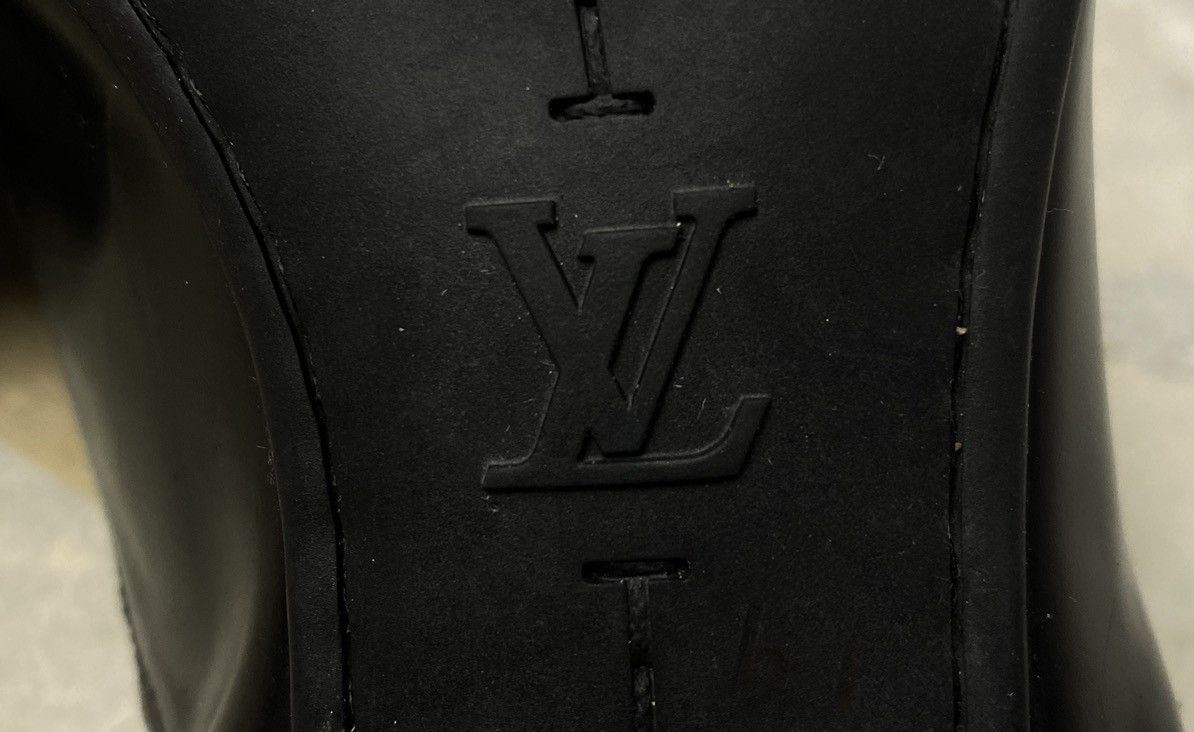 Louis Vuitton Louis Vuitton - Lace up Derby Leather Shoes Size US 8.5 / EU 41-42 - 11 Thumbnail