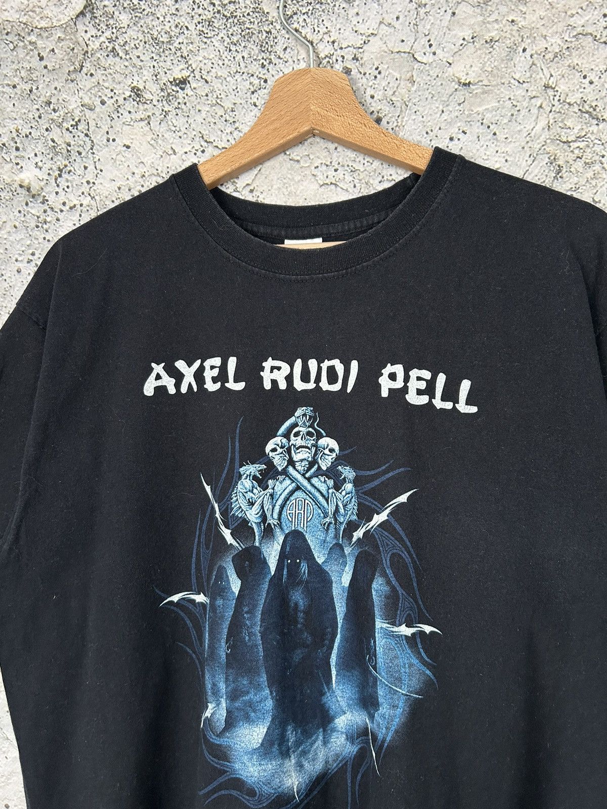 Band Tees Axel Rudi Pell Rock Band Tee Metal Grunge Punk Vintage Size US L / EU 52-54 / 3 - 3 Thumbnail