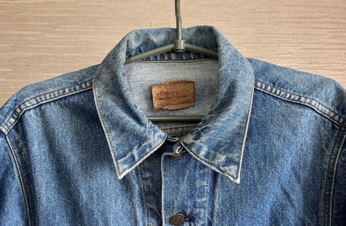 Levi's Vintage Levi's Denim Blue Jean Trucker Jacket Made in USA Size US S / EU 44-46 / 1 - 7 Thumbnail