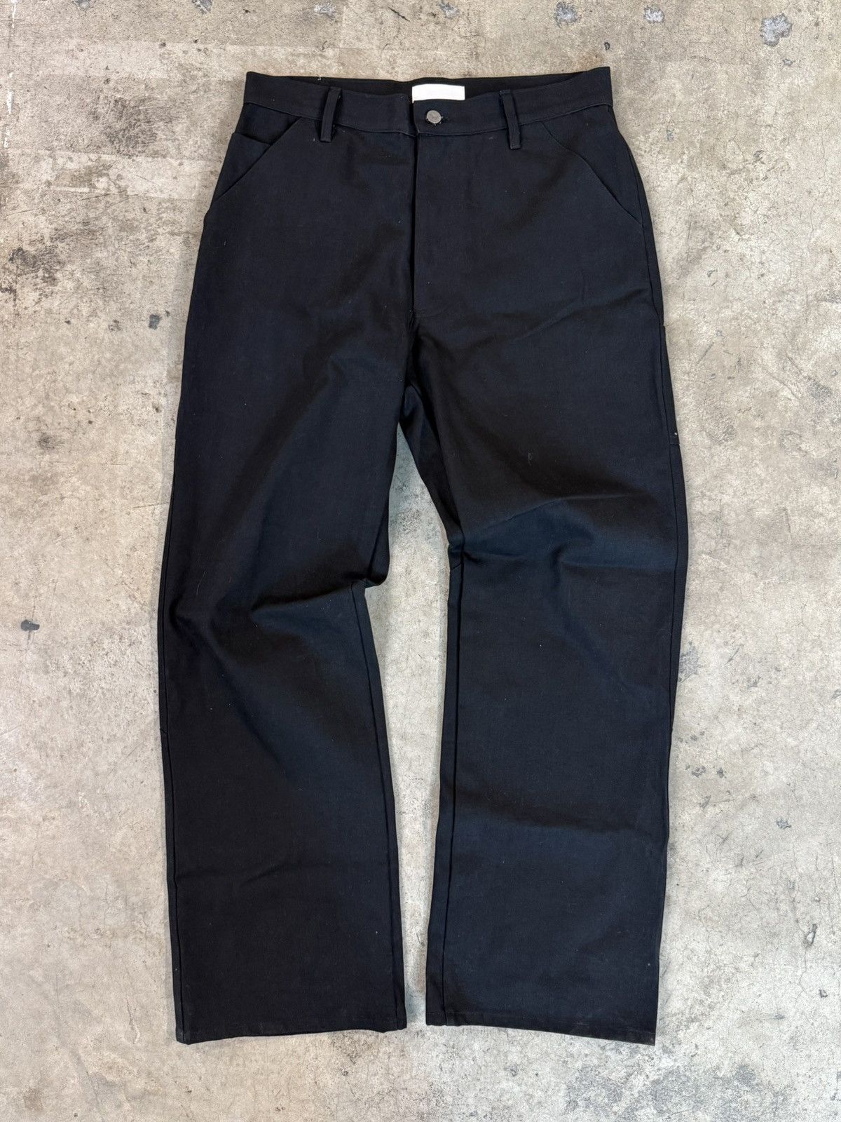 パンツ Alexander Digenova Thrashed Wax denim ALEXANDER DIGENOVA Alexander Digenova Thrashed Black Wax