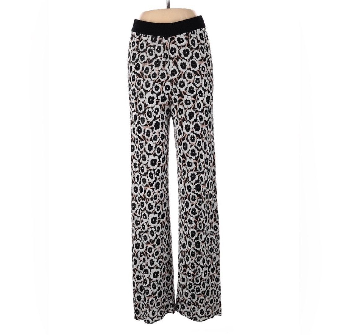 Diane von Furstenberg DVF x Target Floral Pants Size 32" / US 10 / IT 46 - 1 Thumbnail