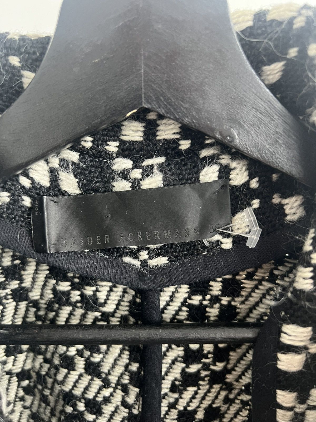 Haider Ackermann AW13 Oversized Chevron Coat Size M / US 6-8 / IT 42-44 - 4 Thumbnail