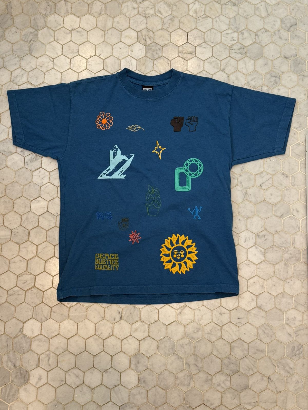 Obey ‘OBEY’ Get In The Groove T-Shirt Size US S / EU 44-46 / 1 - 2 Thumbnail