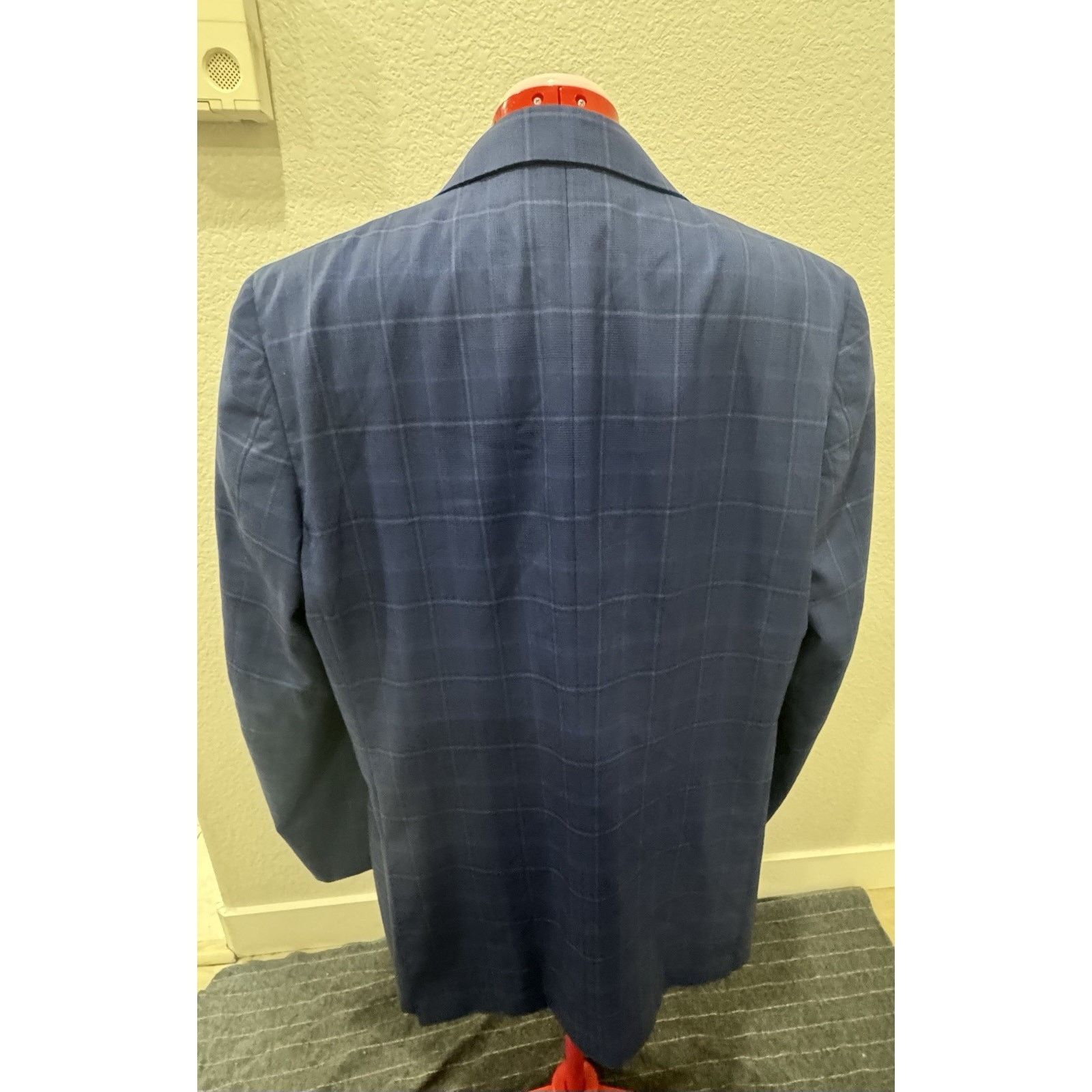 Canali Canali Blazer Jacket Men’s 44R(us) 54R Wool Blue Stripped Size 44R - 2 Thumbnail