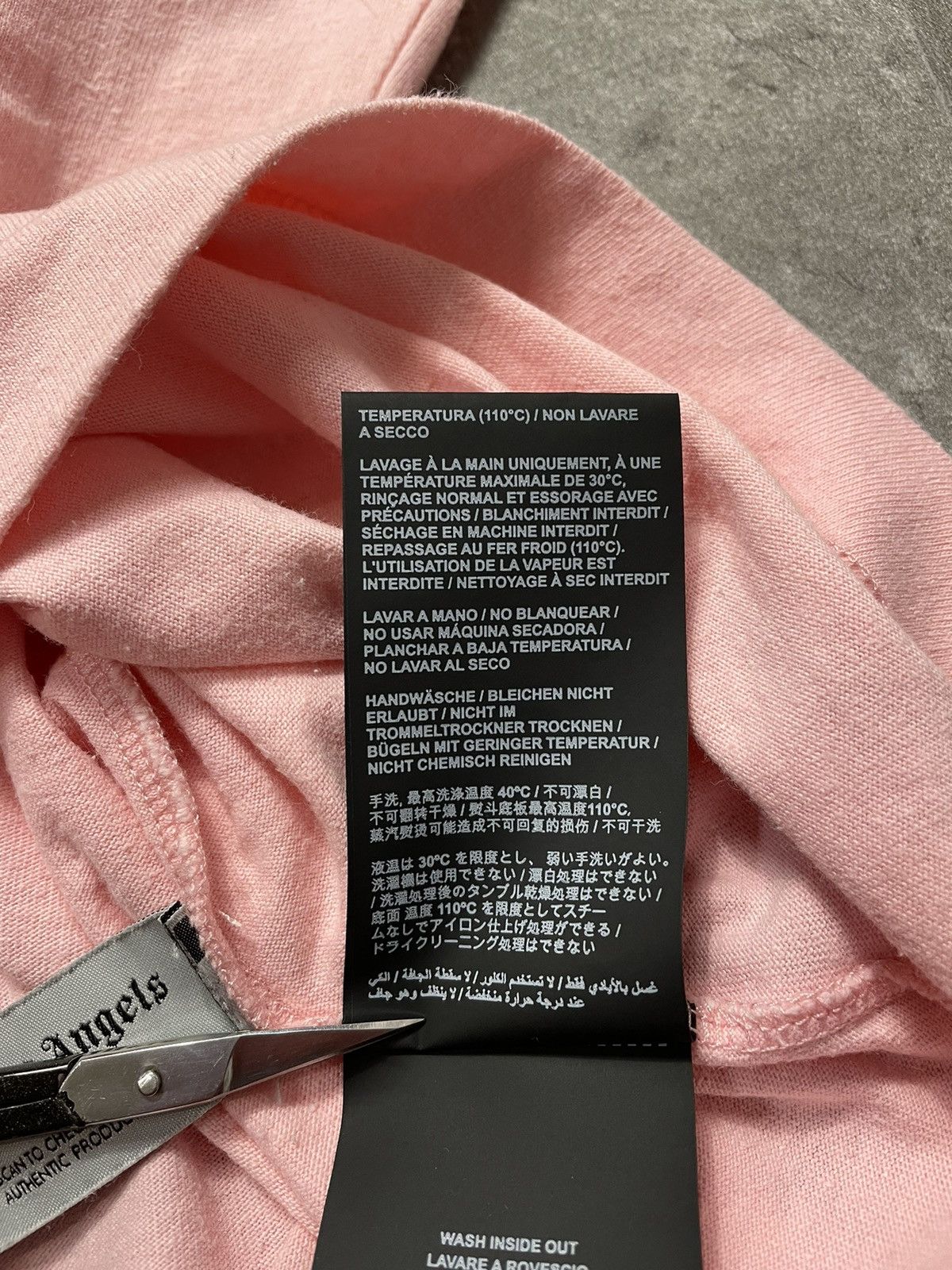 Palm Angels Palm Angels Oversize Classic Logo Pink Tee Rare Streetwear Size US XL / EU 56 / 4 - 8 Thumbnail