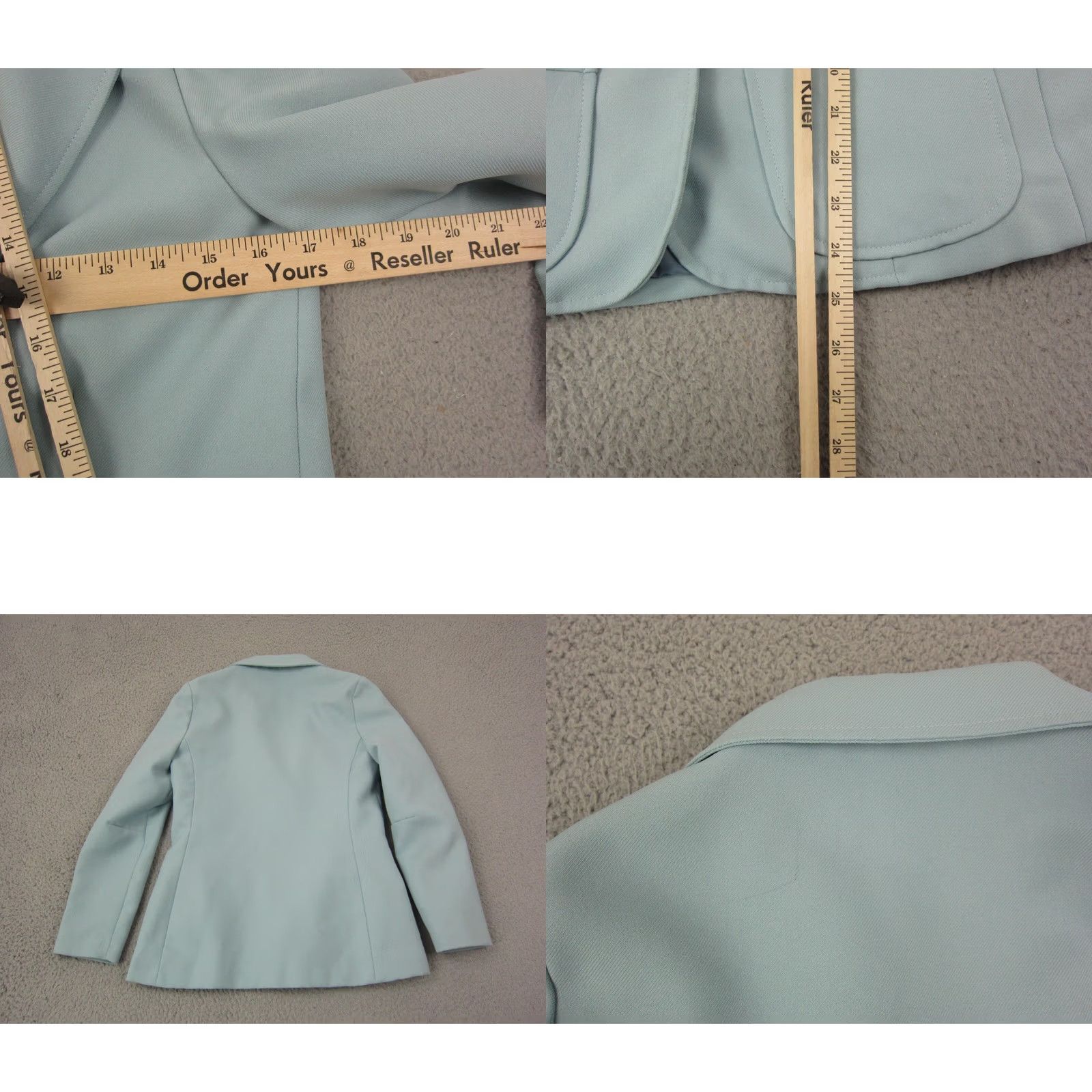 Vintage VINTAGE Bobbie Brooks Jacket Womens Small Blue 70s Ladies Blazer Career Work Size S / US 4 / IT 40 - 8 Thumbnail