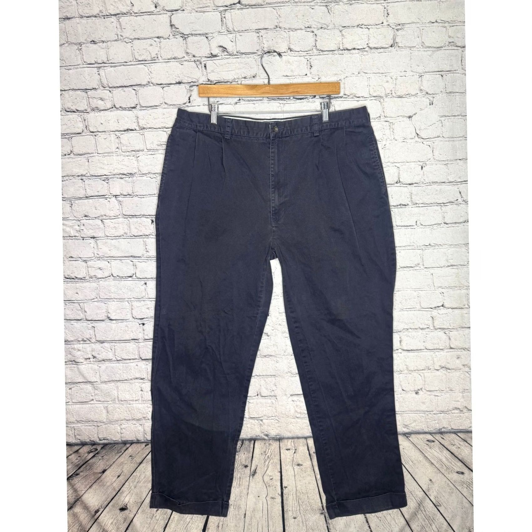 Polo Ralph Lauren Polo Ralph Lauren Mens Chino Hammond Pants Dark Gray 40x32 Size US L / EU 52-54 / 3 - 2 Thumbnail
