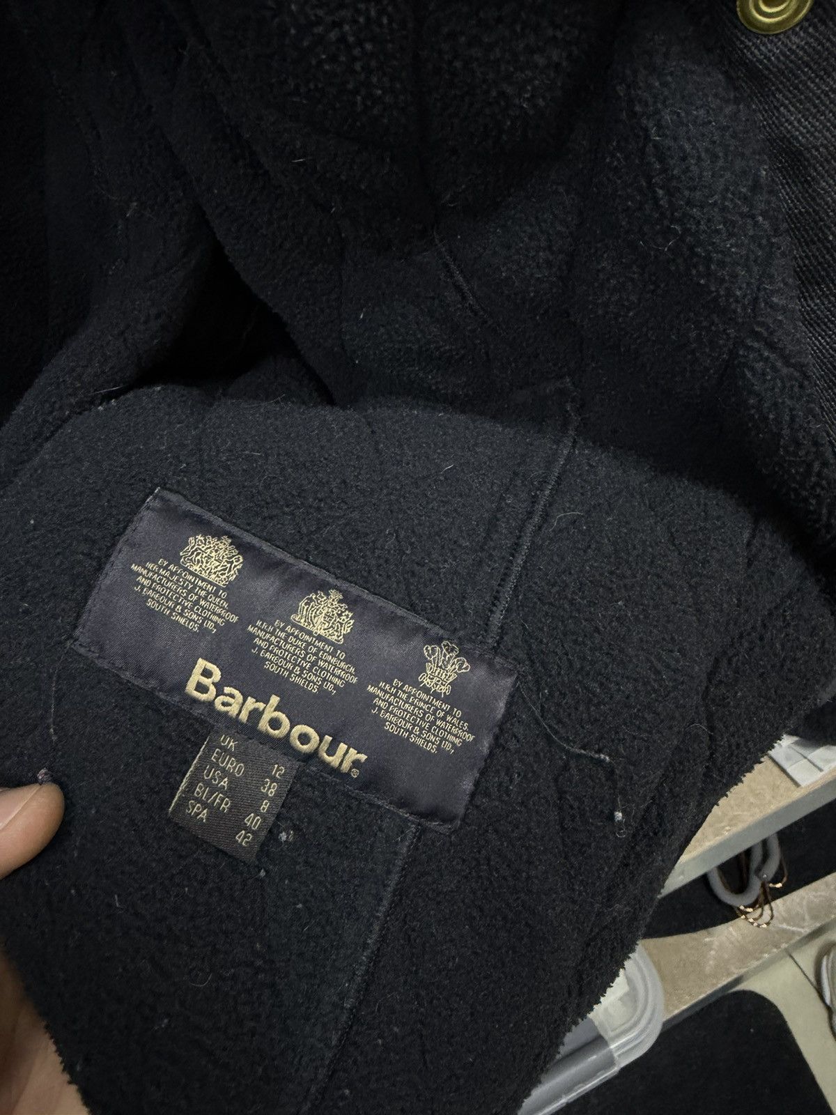 Barbour Barbour Utility Max Wax Jacket Women’s Size 10 Size M / US 6-8 / IT 42-44 - 22 Thumbnail